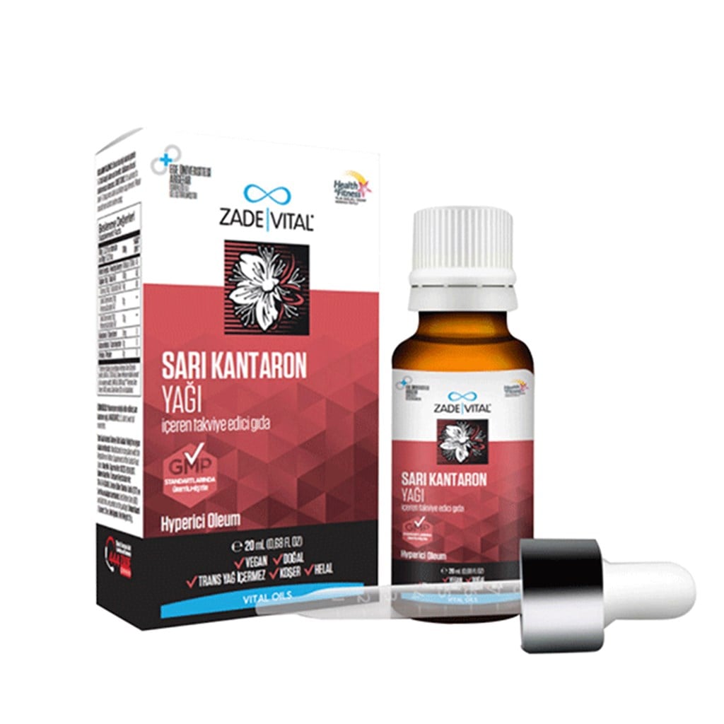 Zade Vital Sarı Kantaron Yağı 20 ml