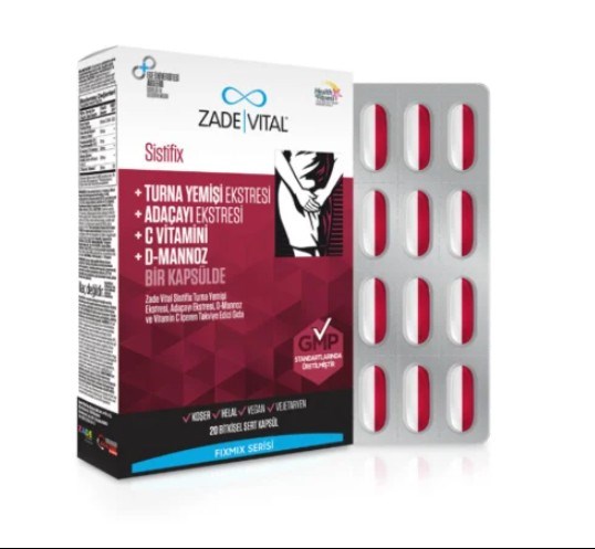 Zade Vital Sistifix Fix Mix 20 Kapsül