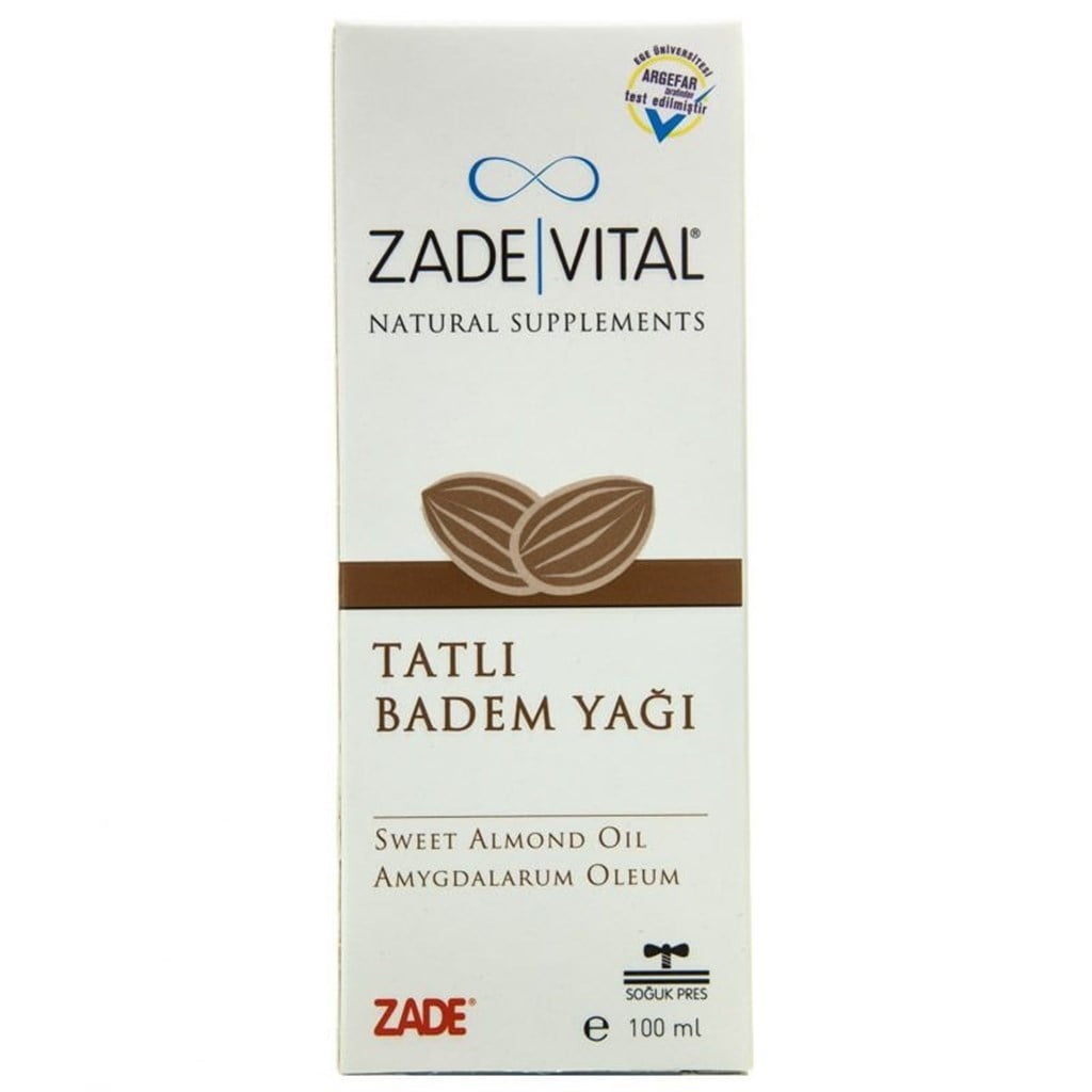 Zade Vital Tatlı Badem Yağı 100 ml