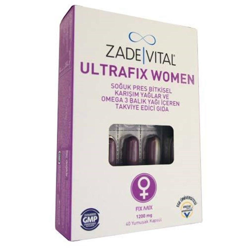 Zade Vital Ultrafix Women 40 Kapsül
