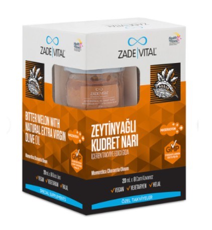 Zade Vital Zeytinyağlı Kudret Narı 20 ml x 8 Cam Kavanoz