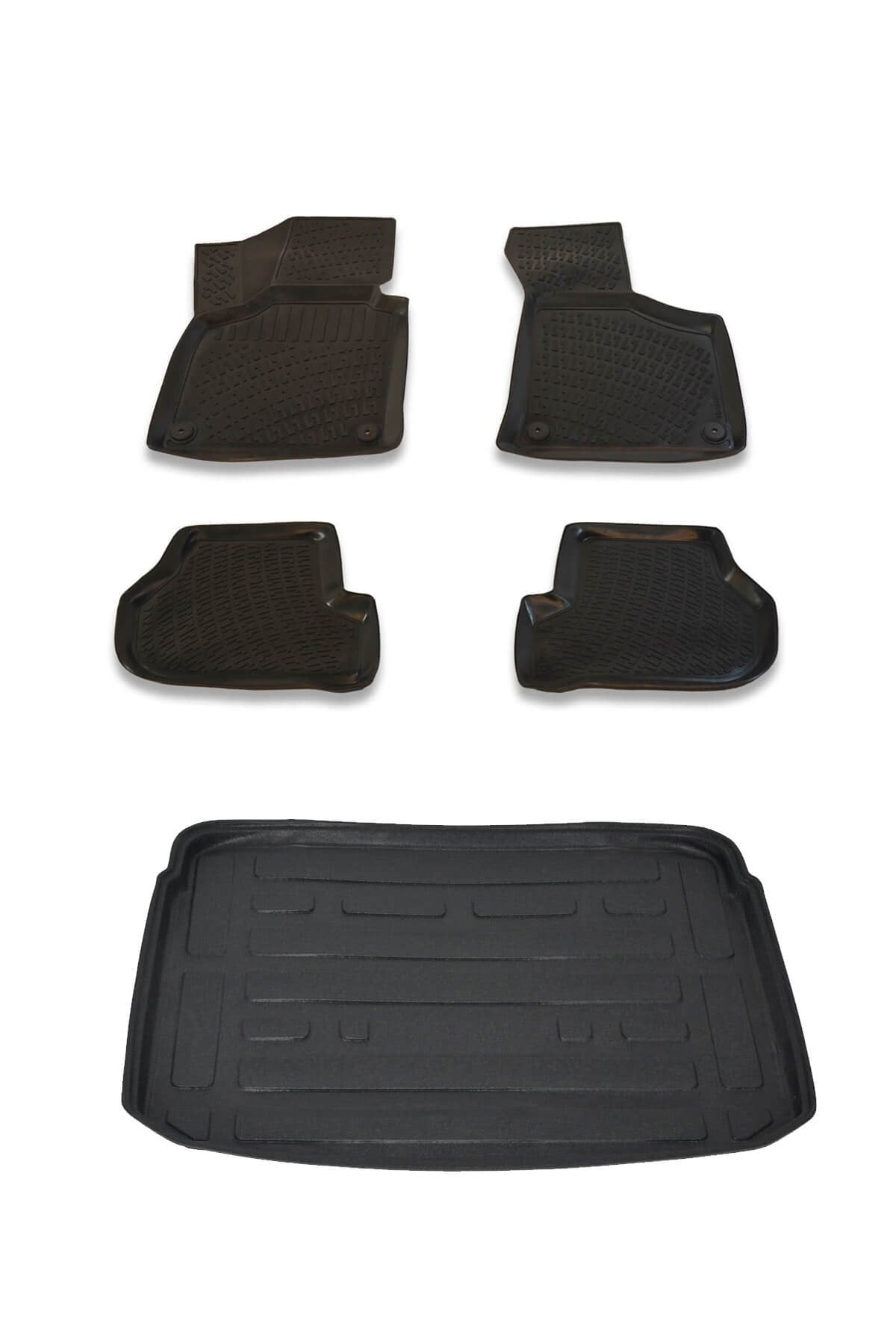 Audi A3 HB 2020+ 3D Paspas ve Bagaj Havuzu Seti Bizymo