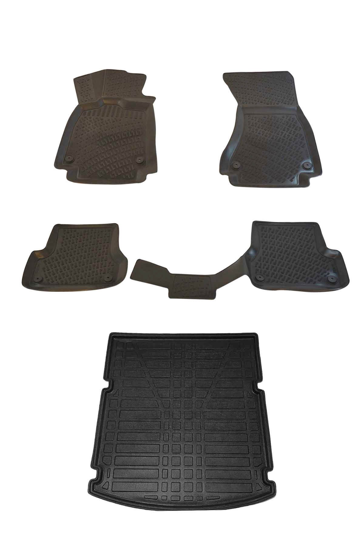 Audi A7 Sedan 2011+ Havuzlu Paspas ve Bagaj Seti Bizymo