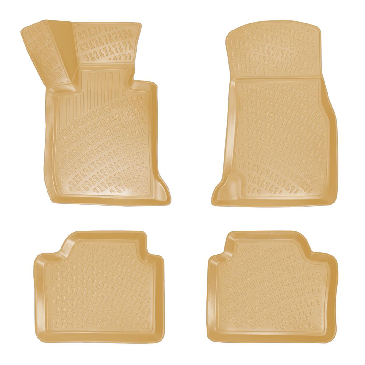 Bmw 3 Serisi E46  1997-2006 Rizline 3D Havuzlu BEJ Paspas