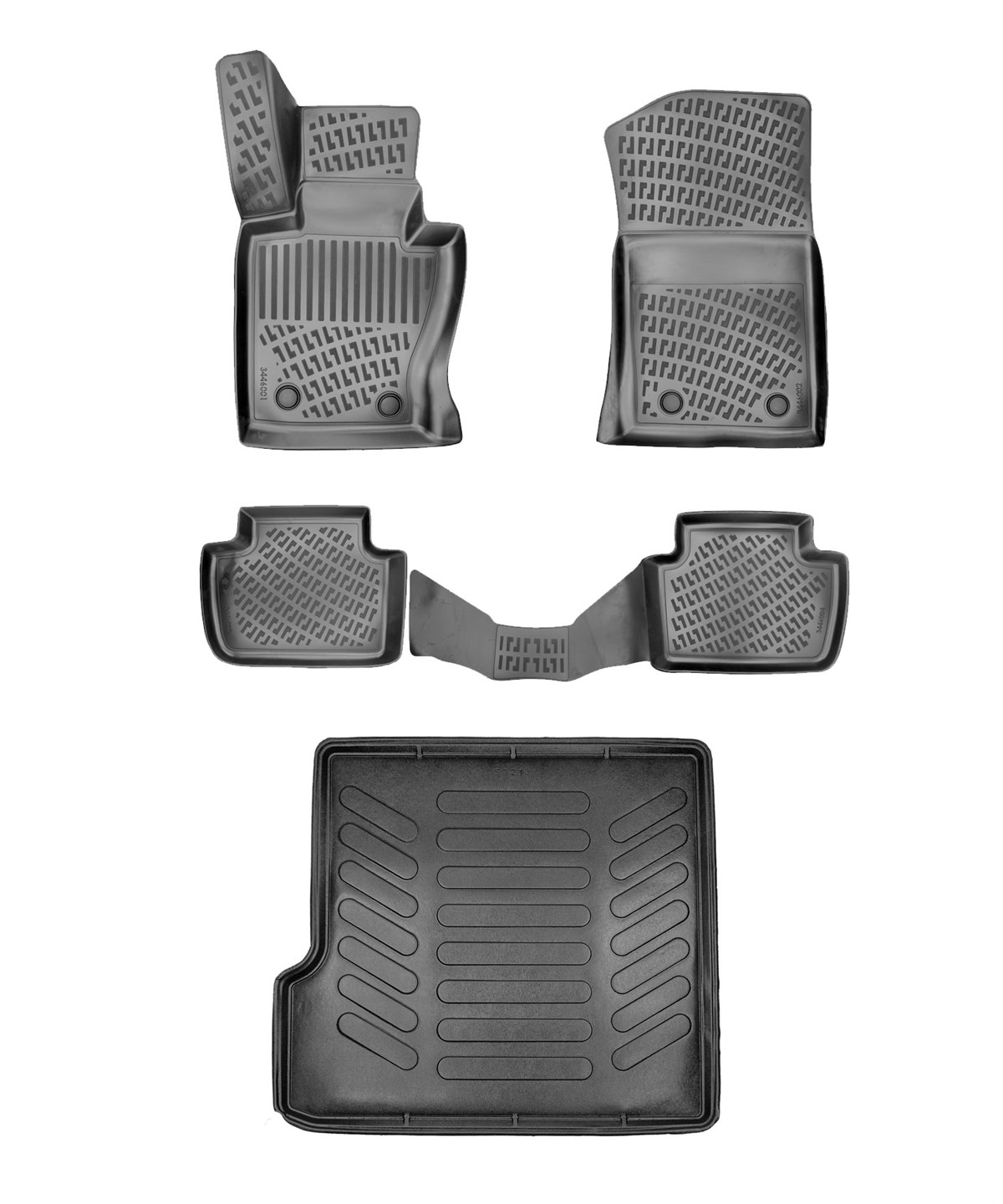 Bmw X3 E83 2004-2010 Paspas Ve Bagaj Havuzu Seti