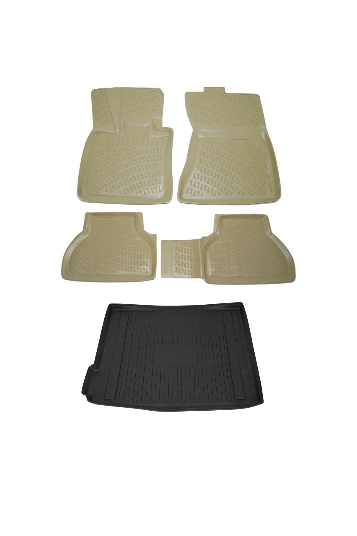 Bmw X5 Suv 2007-2013 Bej Paspas ve Bagaj Havuzu Seti