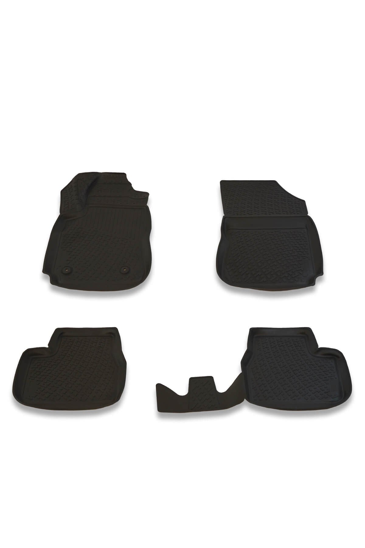 Citroen Cactus 2015 Ve Sonrası 3D Paspas Takımı Bizymo