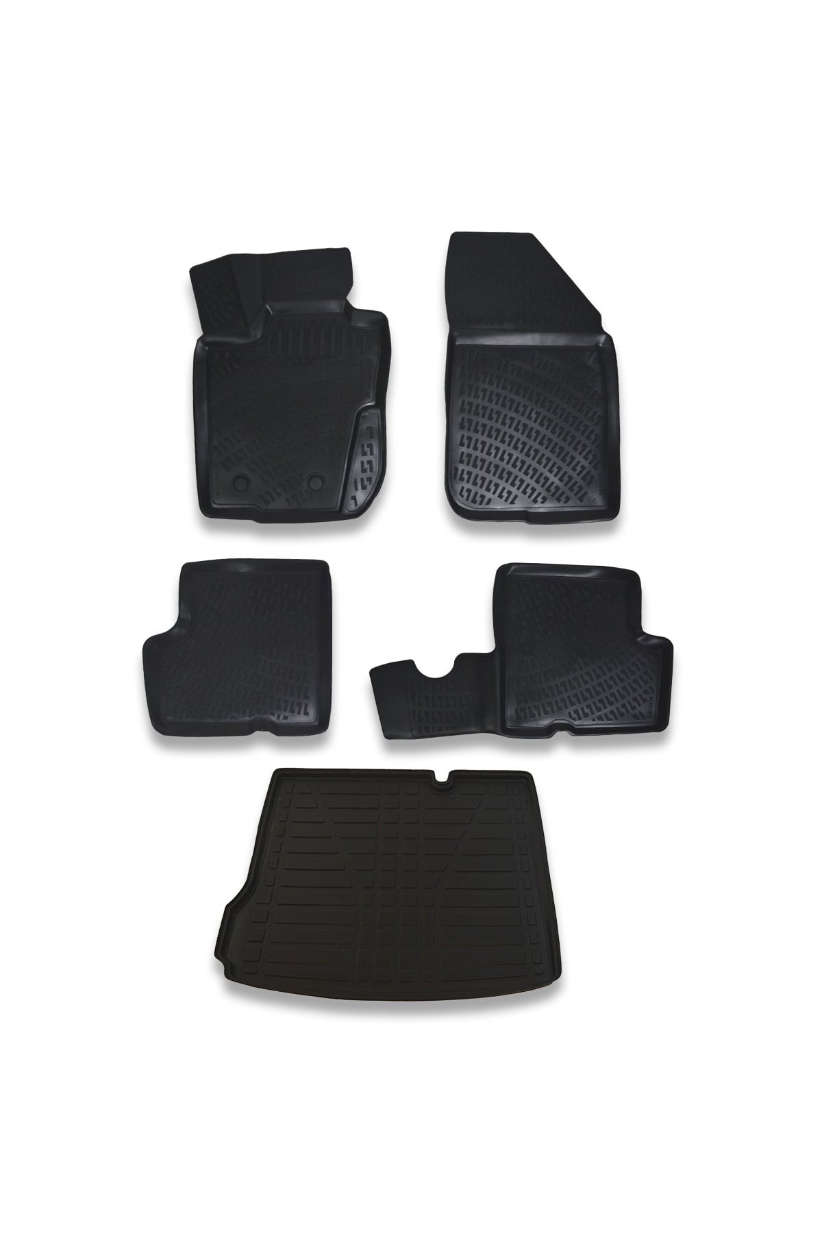 Dacia Duster 4X2 2018 Ve Sonrası Paspas Ve Bagaj Havuzu Seti