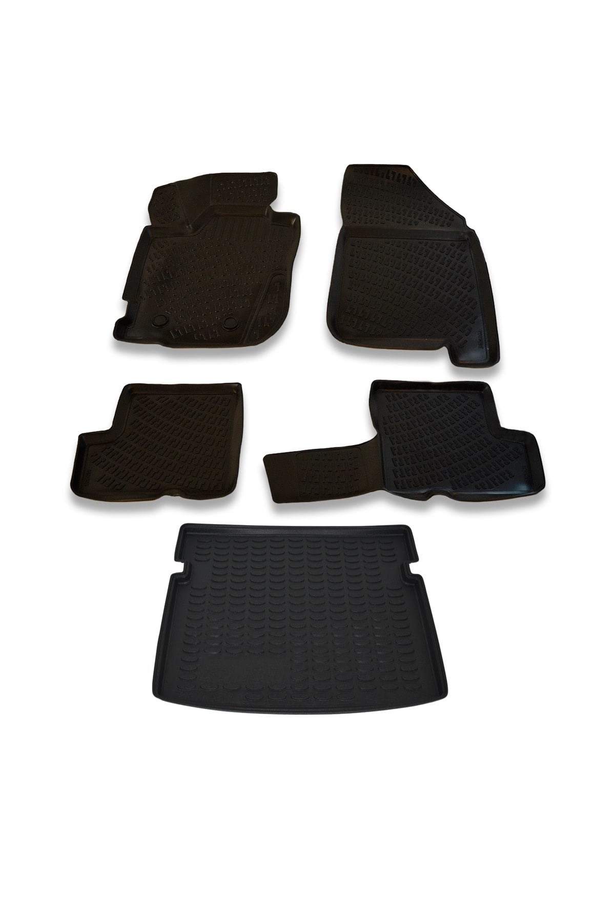 Dacia Duster 4X4 2018 Ve Sonrası Paspas Ve Bagaj Havuzu Seti