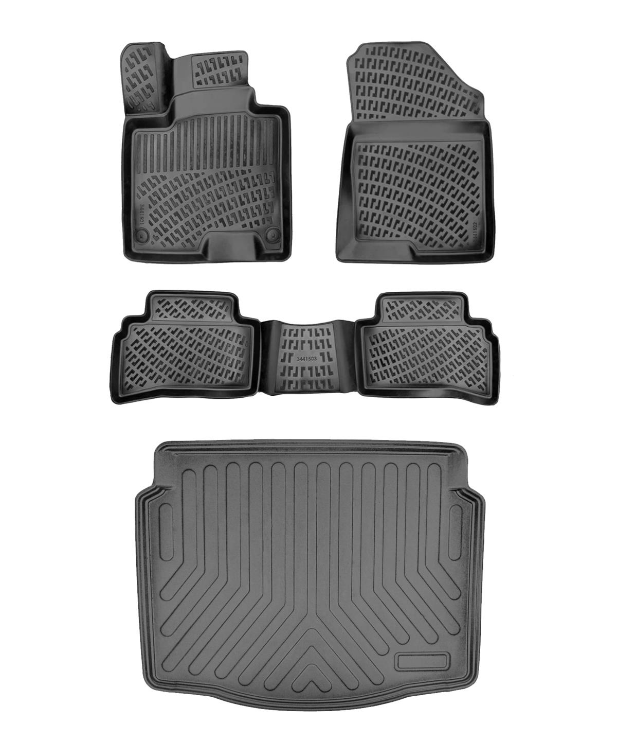 DS 4 2021+ 3D Havuzlu Paspas Takımı ve Bagaj Havuzu Seti