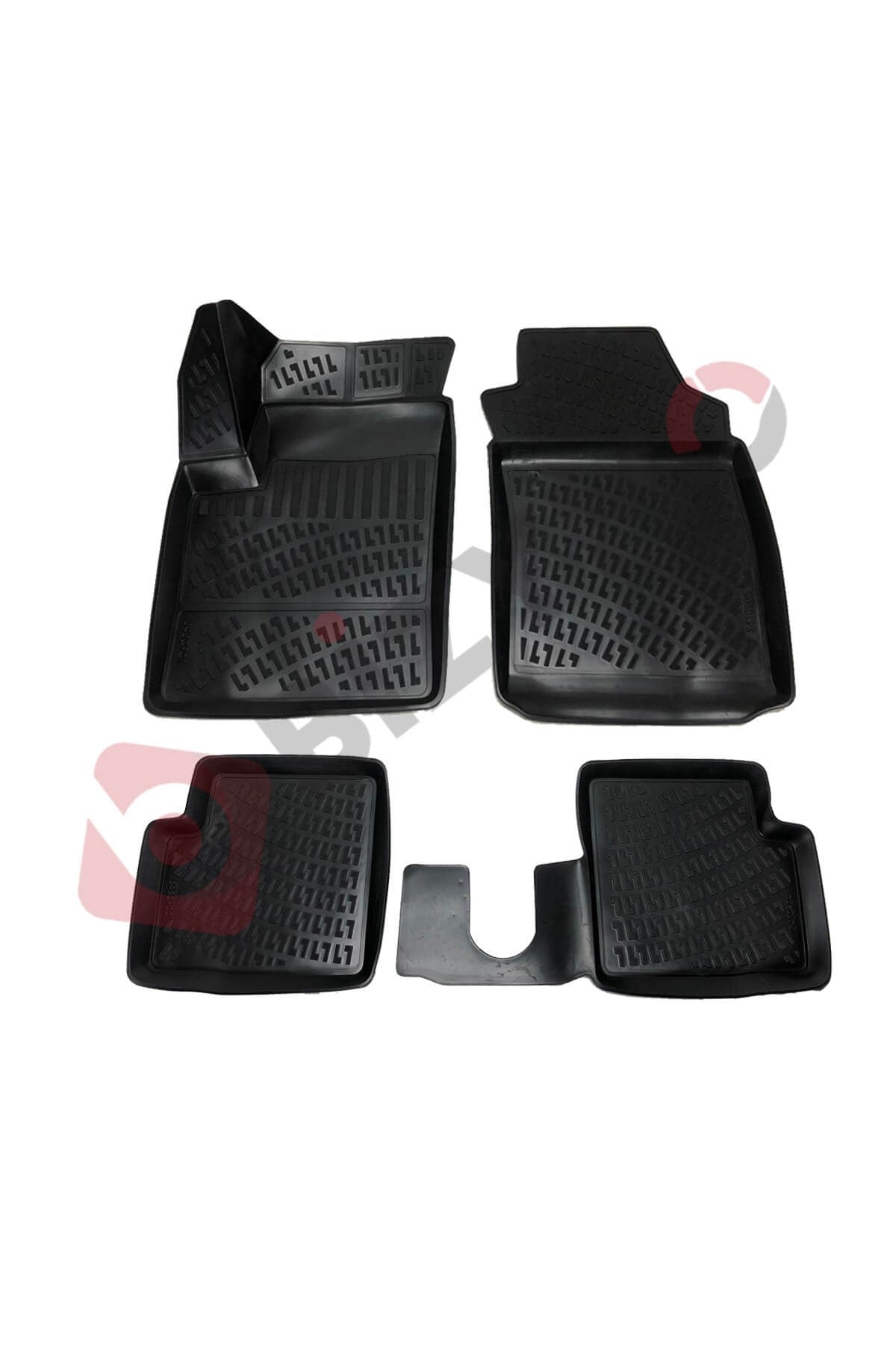 Fiat 500C 3D Havuzlu Paspas Takımı Bizymo