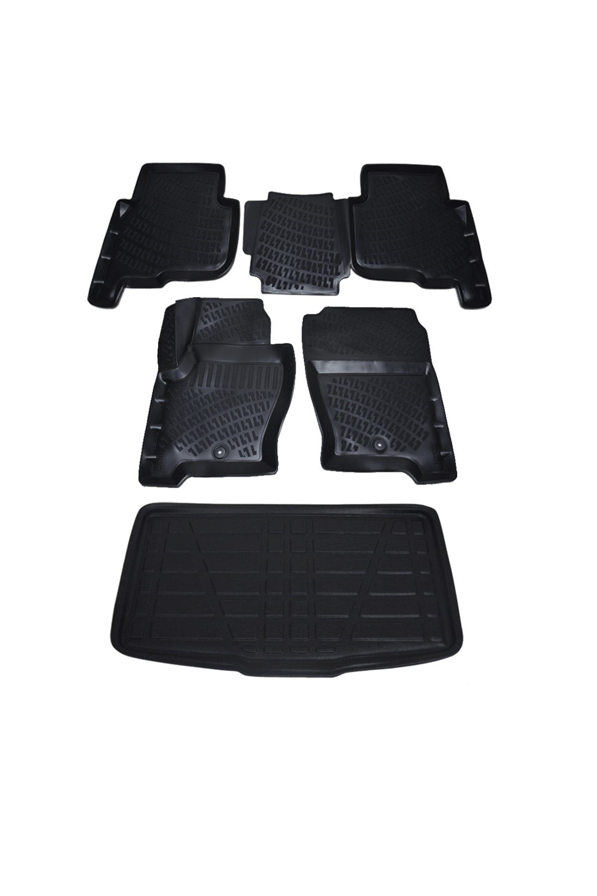 Fiat Panda 2012+ Havuzlu Paspas ve Bagaj Seti Bizymo