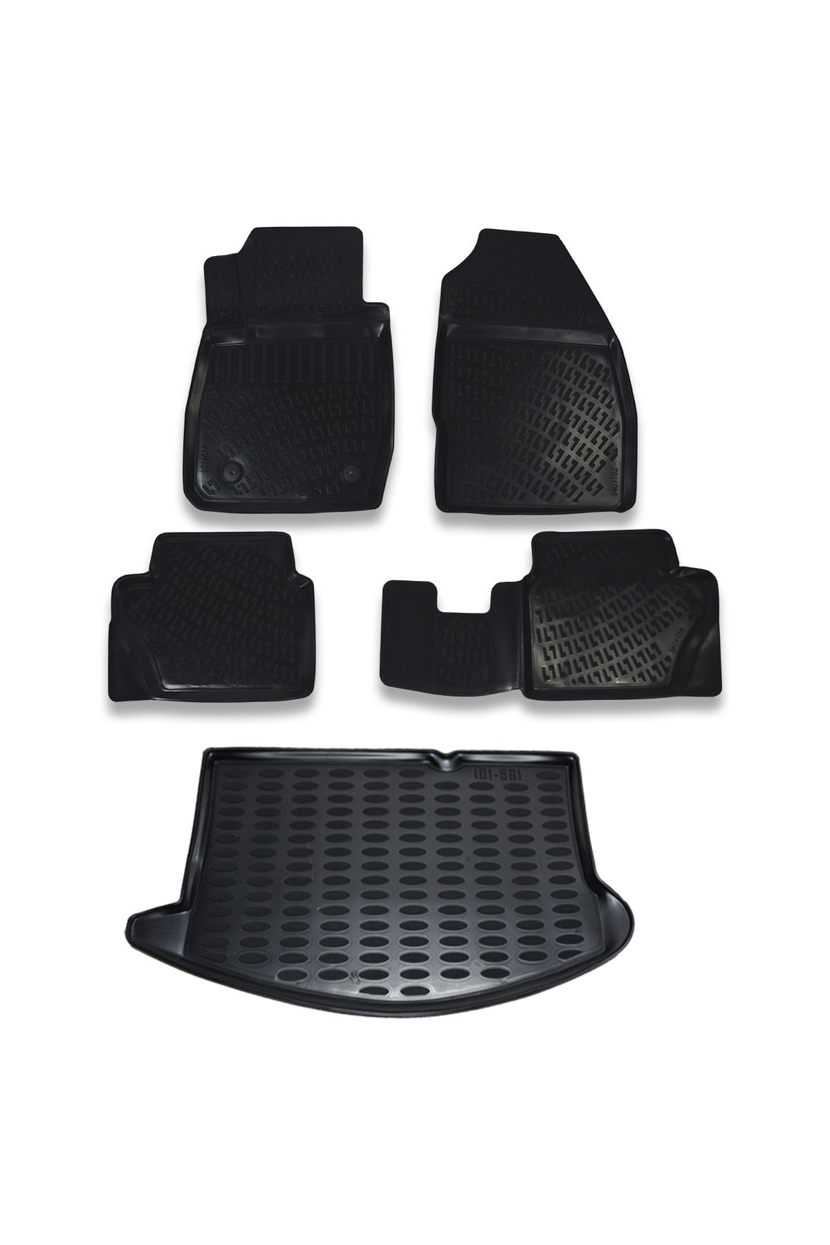 Ford Fiesta 2008-2013 Paspas Ve Bagaj Havuzu Seti
