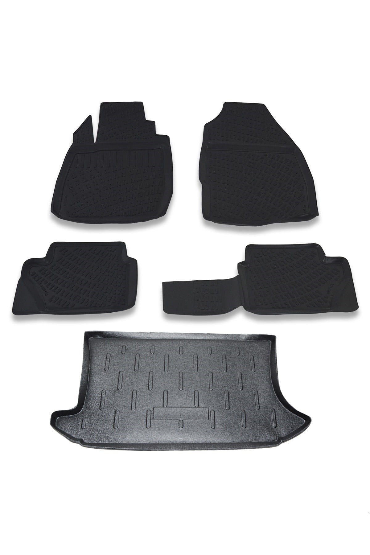 Ford Fiesta Hb 2002-2008 Paspas Ve Bagaj Havuzu Seti