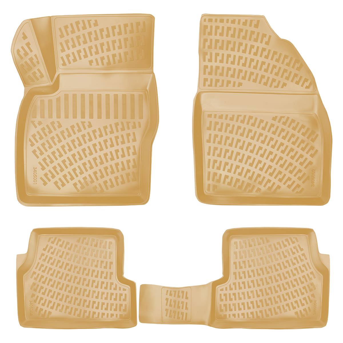Ford Focus 1 1998-2004 Rizline 3D Havuzlu BEJ Paspas