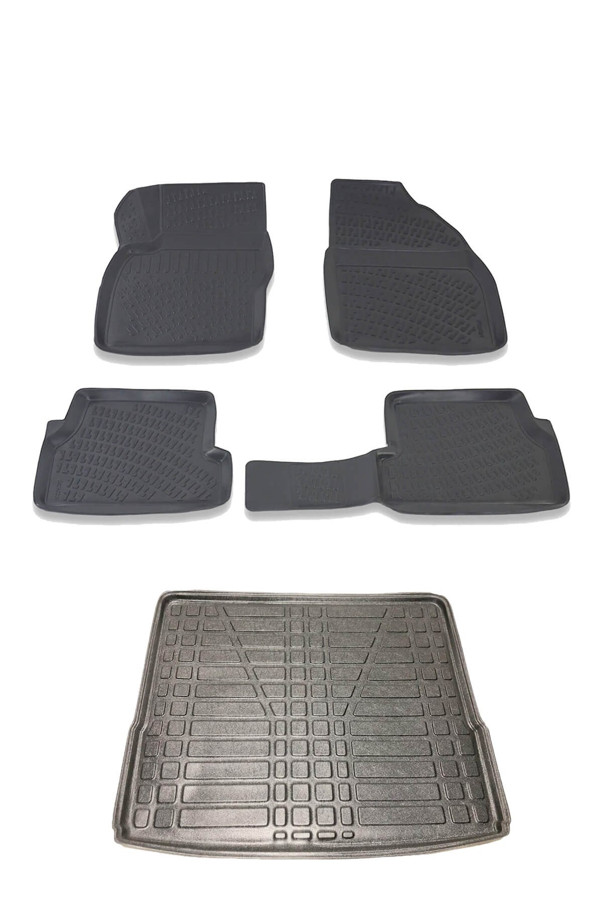 Ford Focus 2 Stw 2005-2011 Havuzlu Paspas ve Bagaj Seti Bizymo