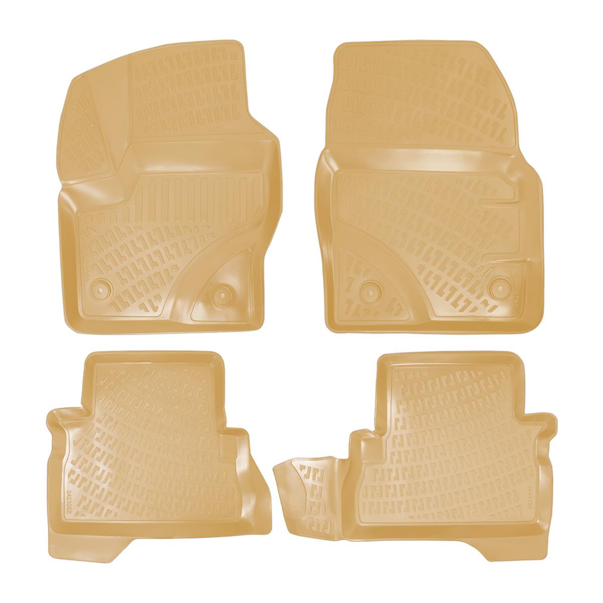 Ford Kuga 2012-2019 Rizline 3D Havuzlu BEJ Paspas