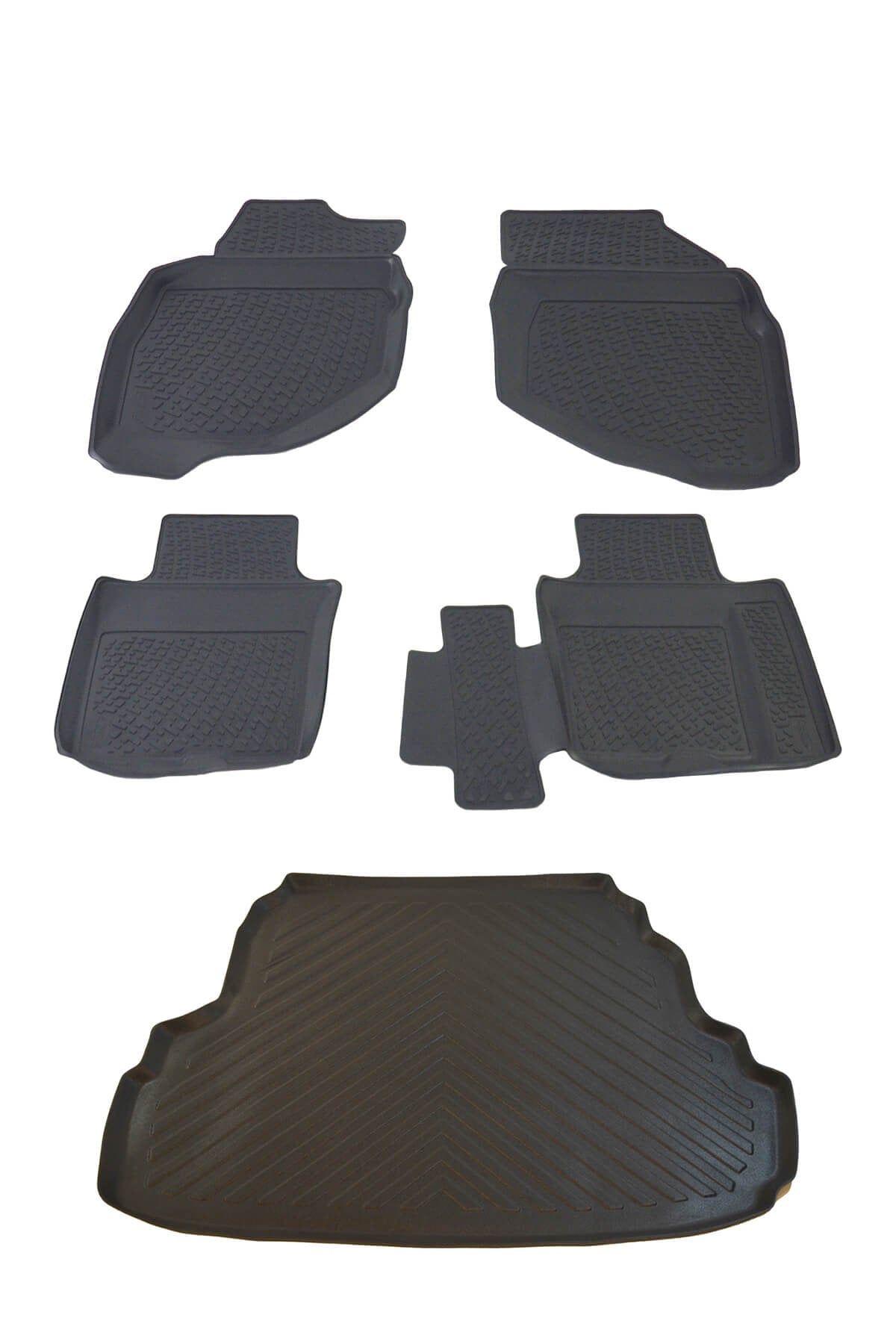 Honda City Sedan 2006-2009 Havuzlu Paspas ve Bagaj Seti Bizymo