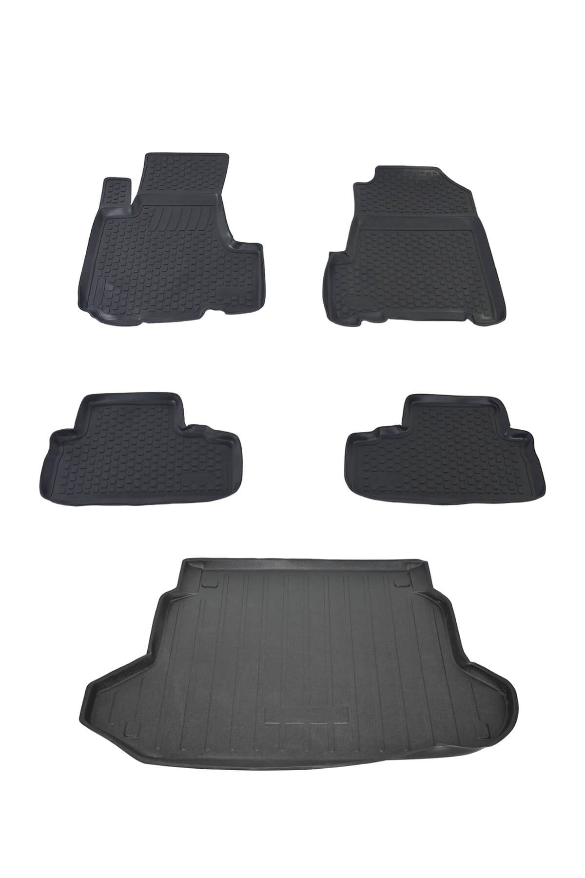 Honda Crv Suv 2002-2006 Havuzlu Paspas ve Bagaj Seti Bizymo