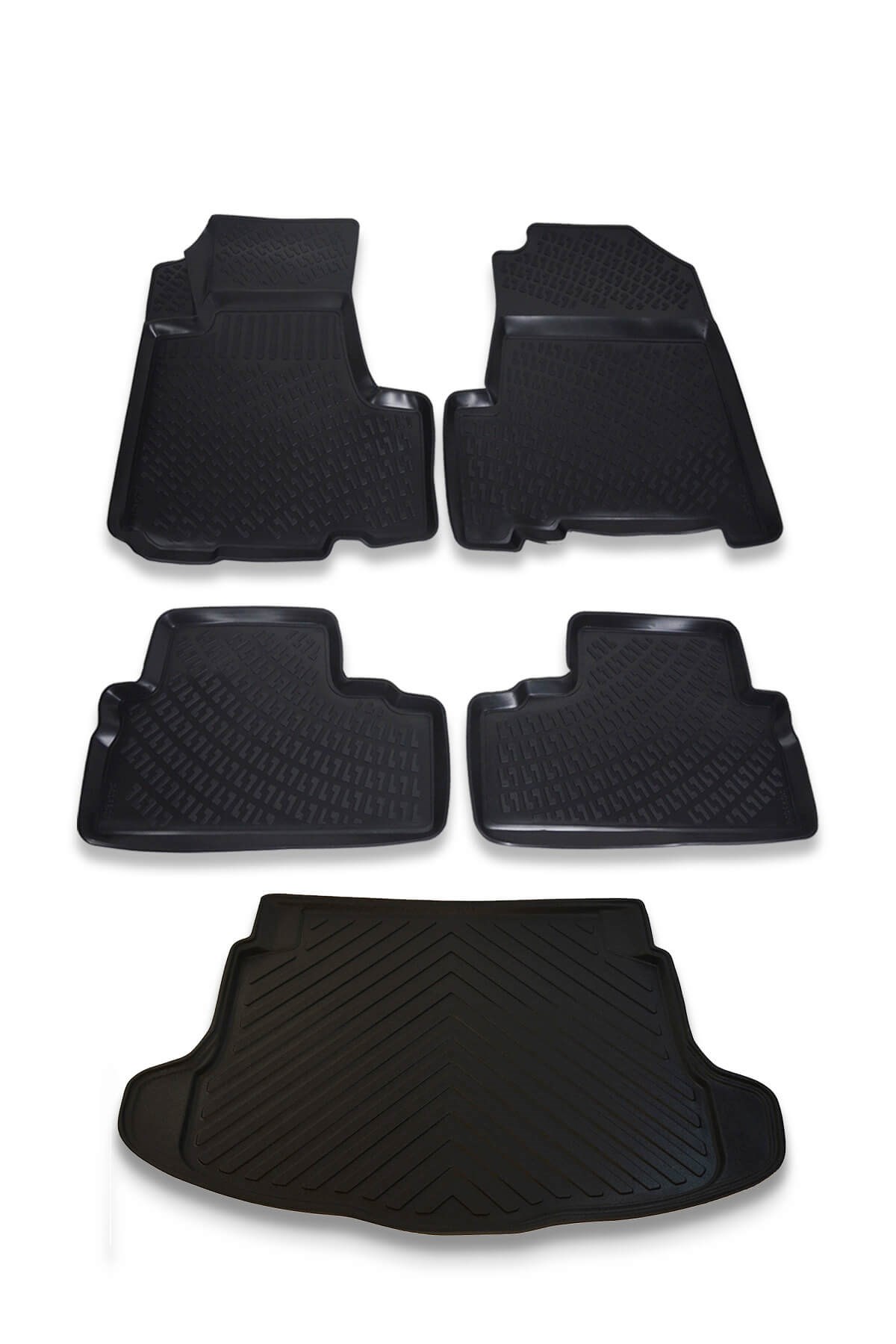 Honda Crv Suv 2007-2013 Paspas Ve Bagaj Havuzu Seti