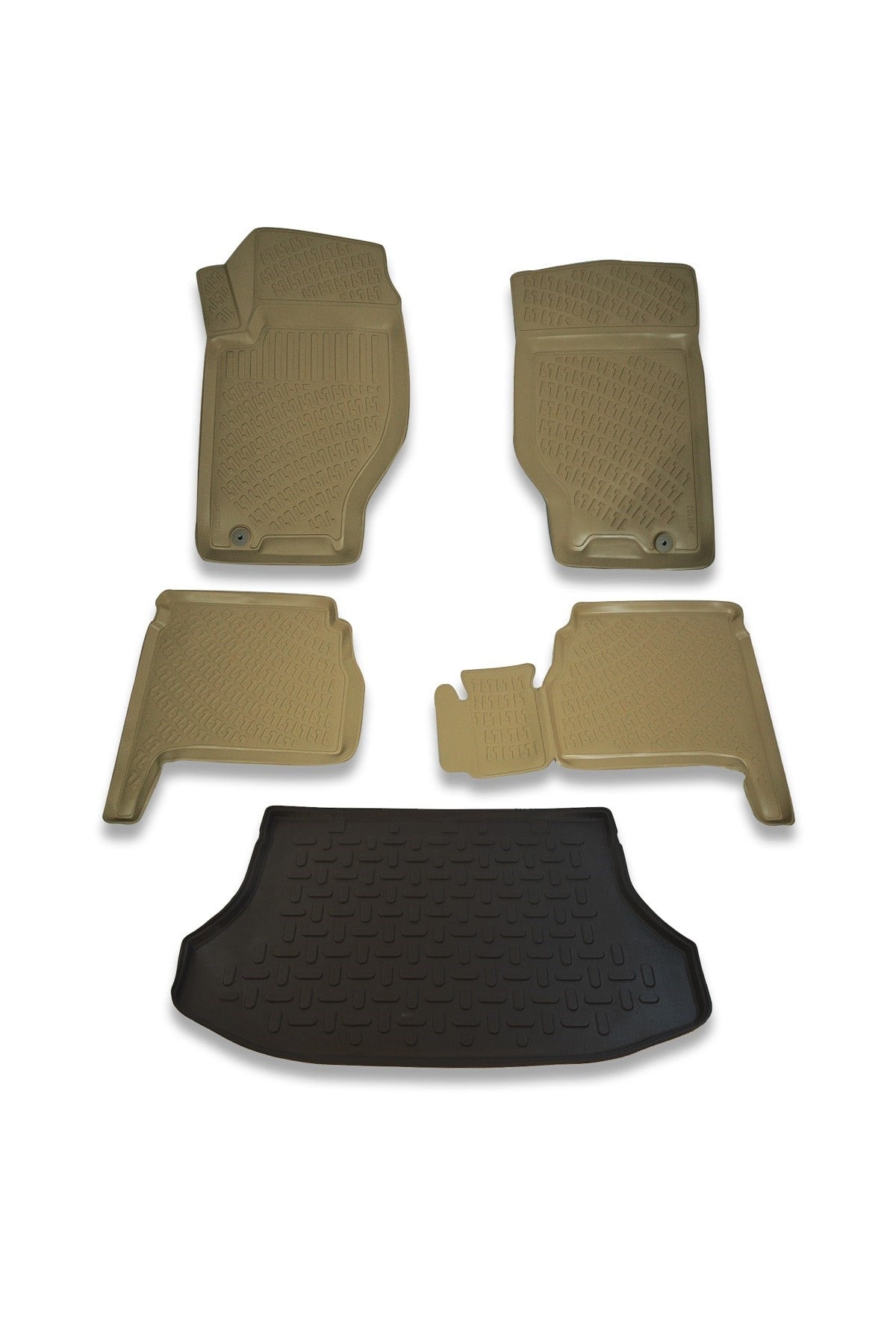 Kia Sorento 2003-2009 Bej Paspas ve Bagaj Havuzu Seti