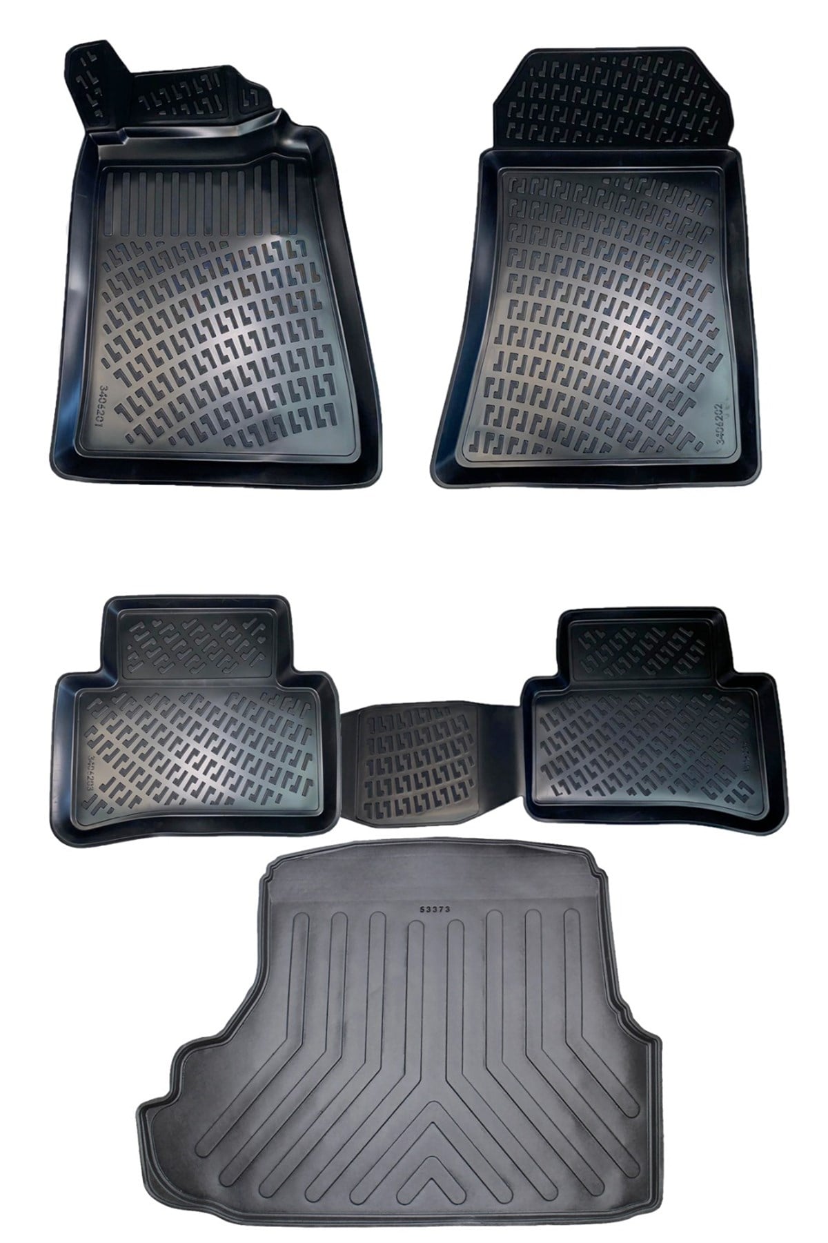 Mercedes C  W202 1993-2000 3D Paspas ve Bagaj Havuzu Seti