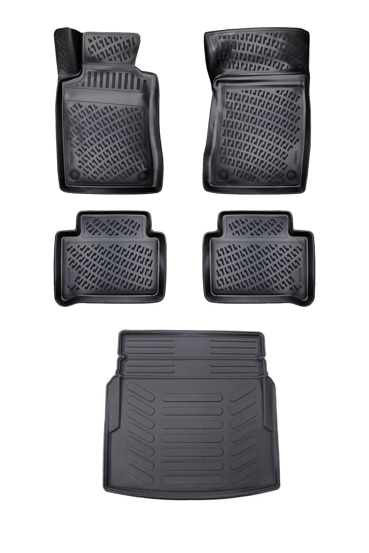 Mercedes CLS C218 2010-2018 3D Paspas ve Bagaj Seti Bizymo