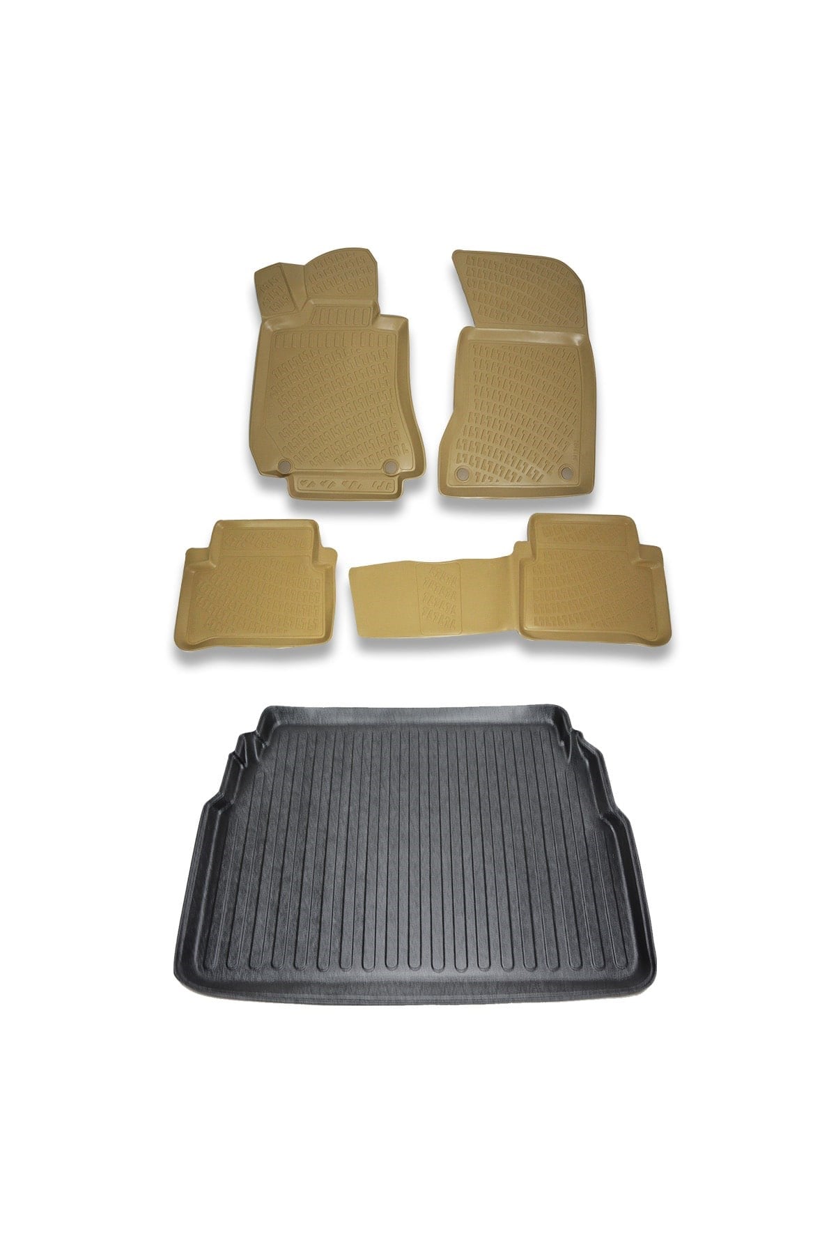 Mercedes E Serisi W210 1996-2001 Bej Paspas ve Bagaj Havuzu Seti
