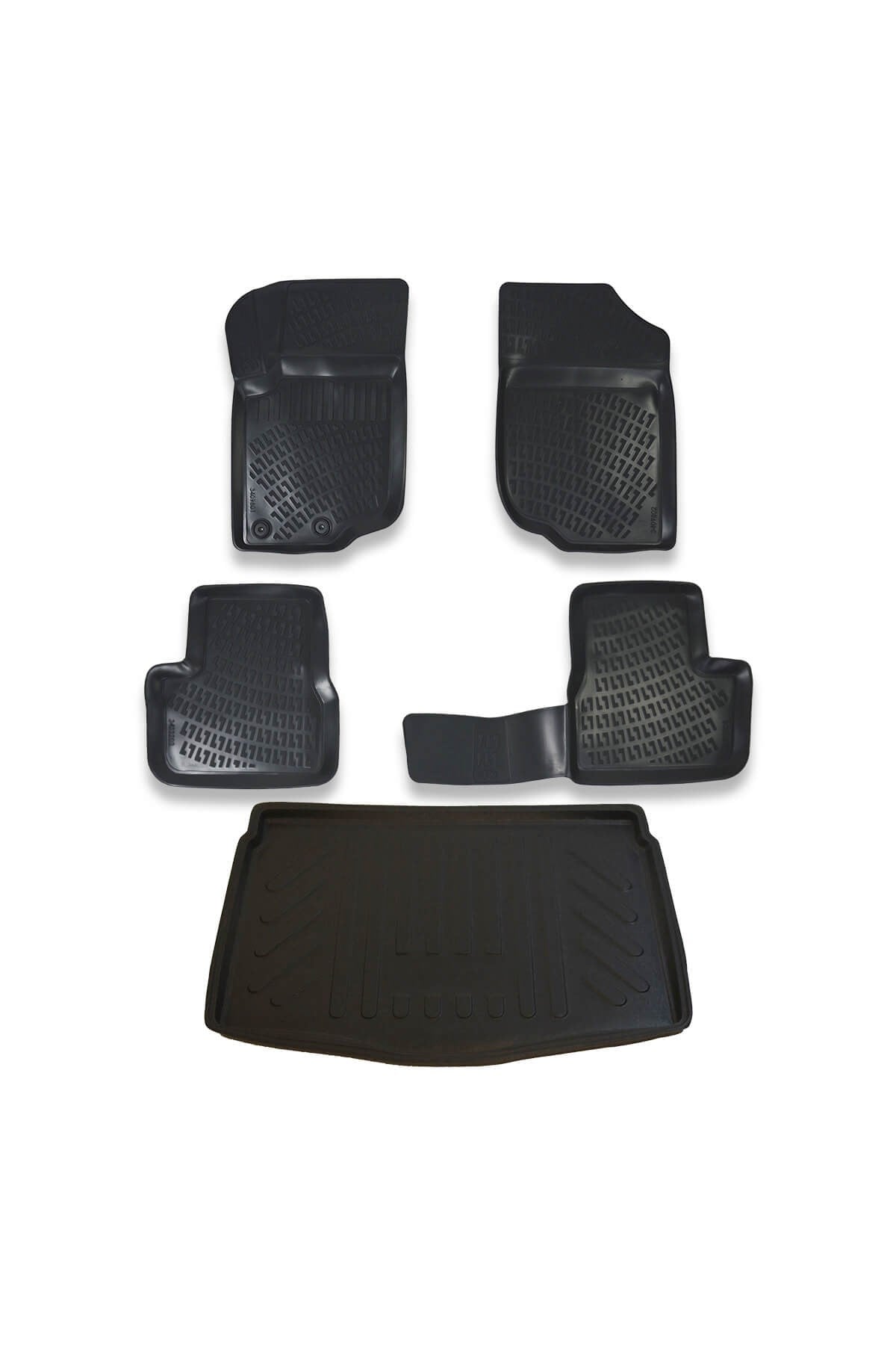 Peugeot 207 Sw Outdoor 2008-2012 Havuzlu Paspas ve Bagaj Seti Bizymo