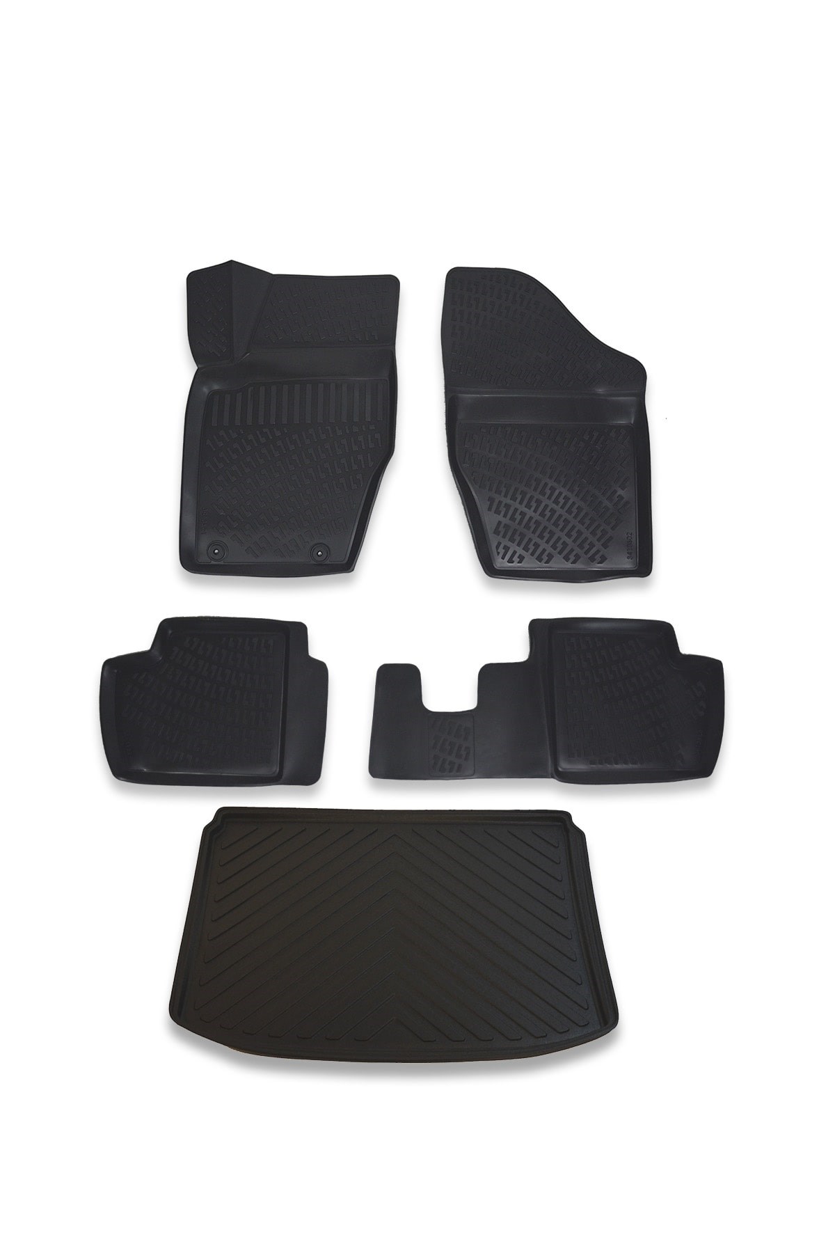 Peugeot 307 Hb 2001-2008 Paspas Ve Bagaj Havuzu Seti