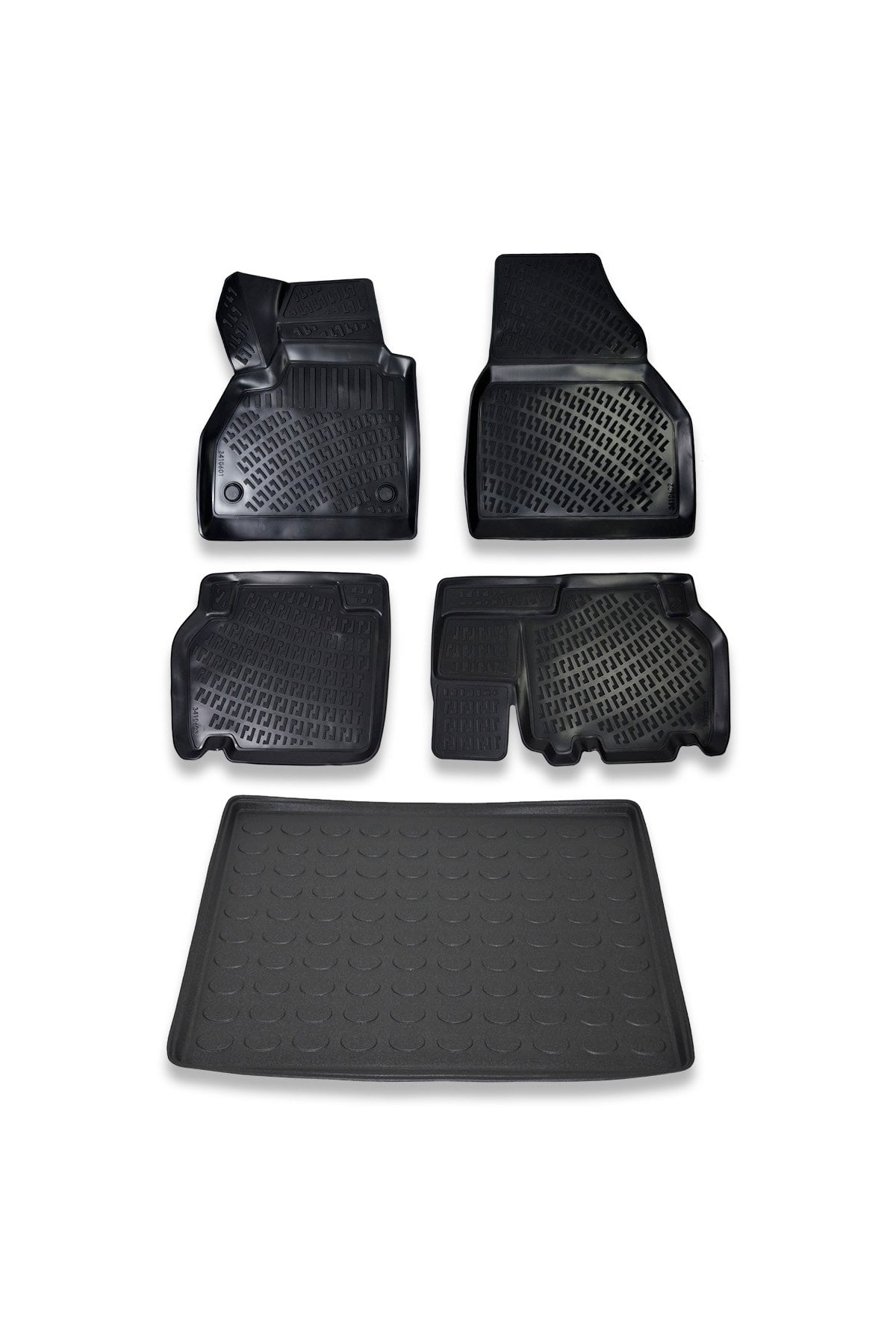 Renault Kangoo 2008-2010 Paspas Ve Bagaj Havuzu Seti