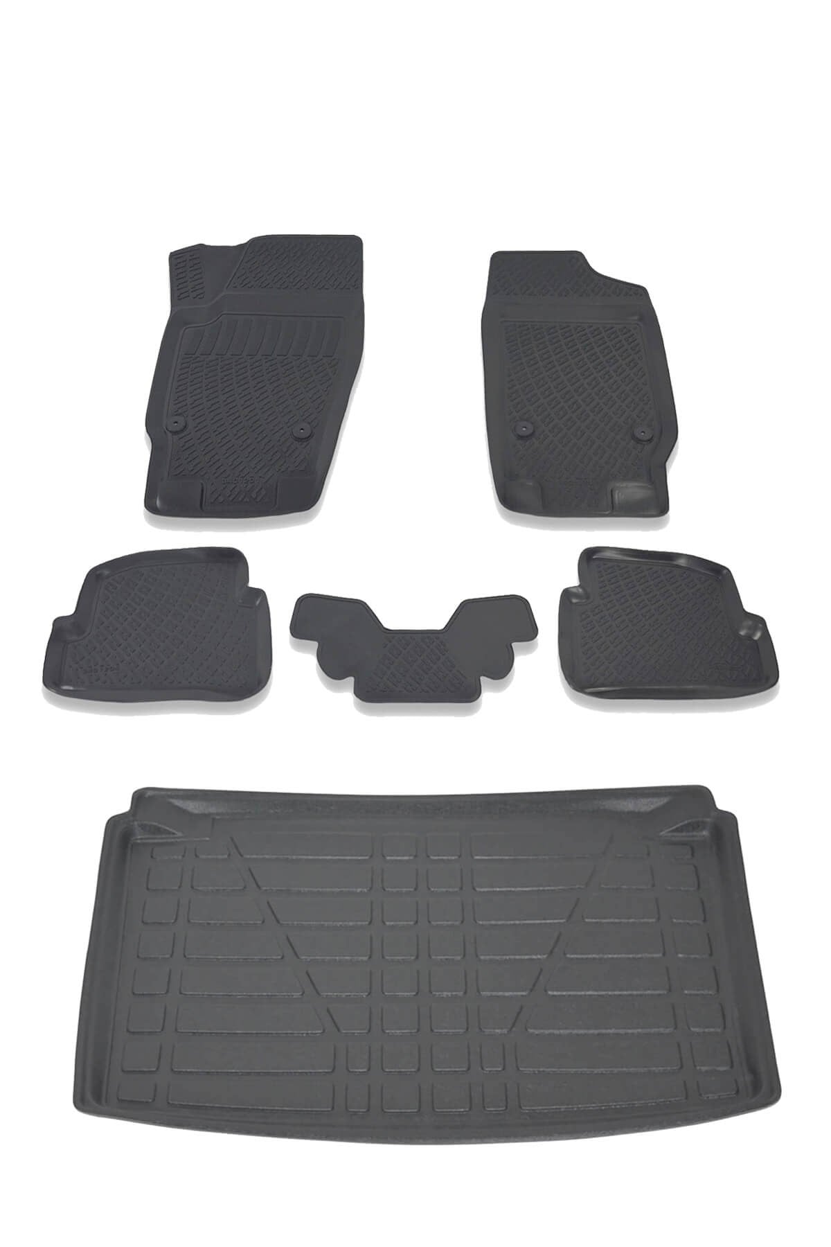 Seat İbiza Hb 2002-2008 Havuzlu Paspas ve Bagaj Seti Bizymo