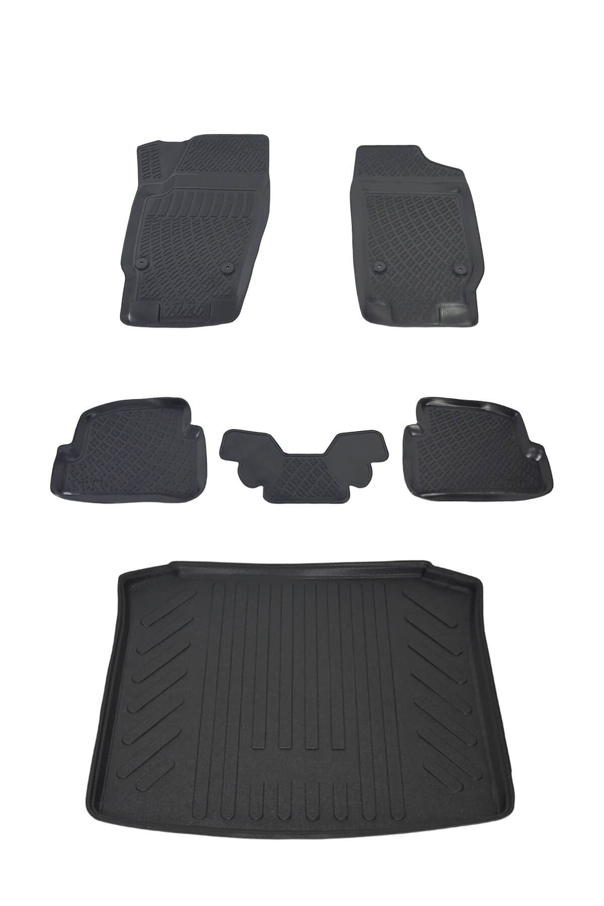 Seat İbiza Sw 2008+ Havuzlu Paspas ve Bagaj Seti Bizymo