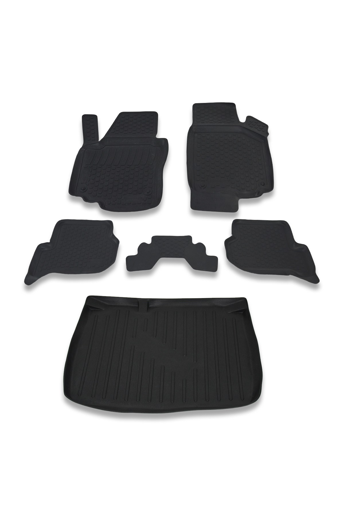 Seat Leon Hb İnce Stepne 2006-2012 Paspas ve Bagaj Havuzu Seti