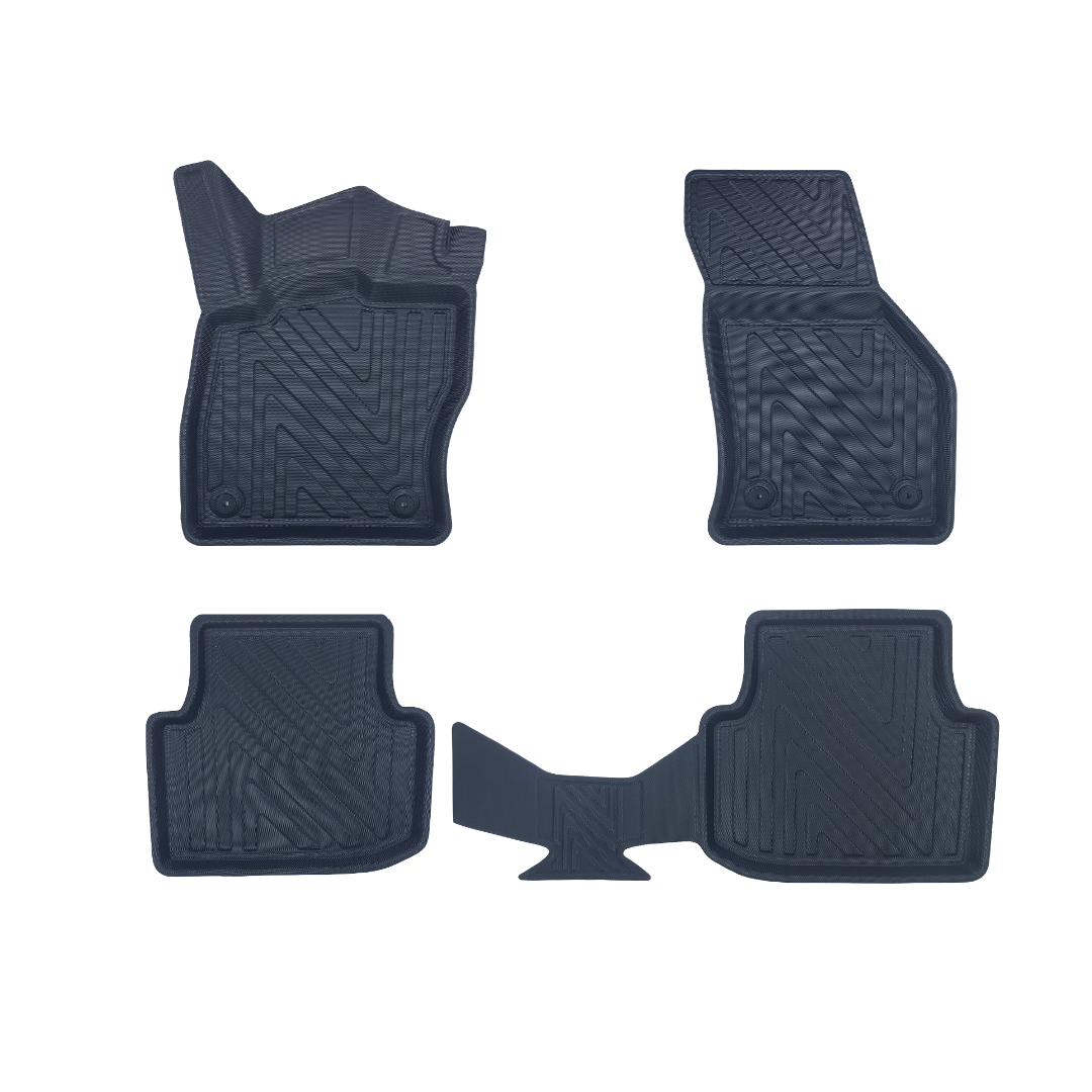 Seat Leon(Manuel) 2020+ Uyumlu 4D Premium Havuzlu Paspas Bizymo