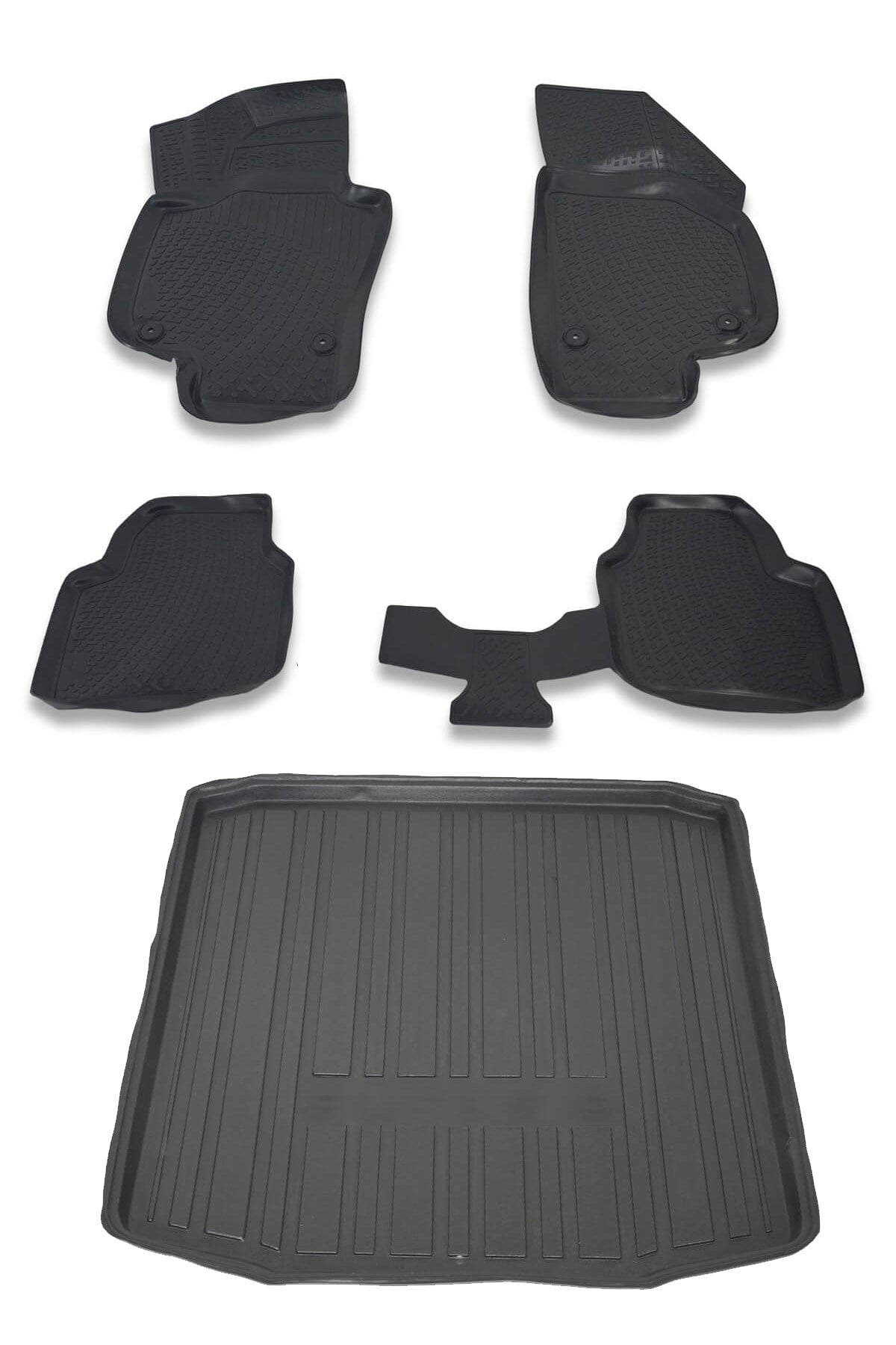 Skoda Superb 2003-2007 Paspas Ve Bagaj Havuzu Seti