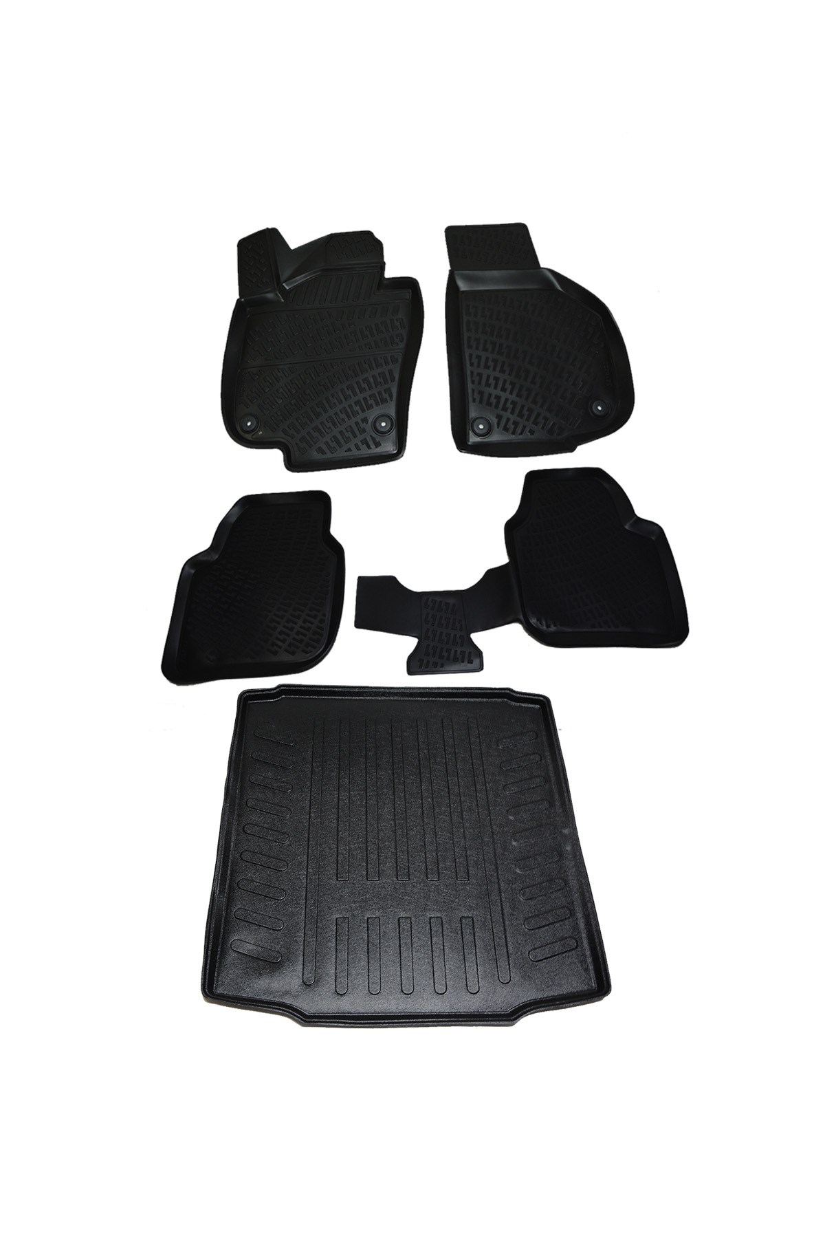 Skoda Superb 2008-2015 Paspas Ve Bagaj Havuzu Seti