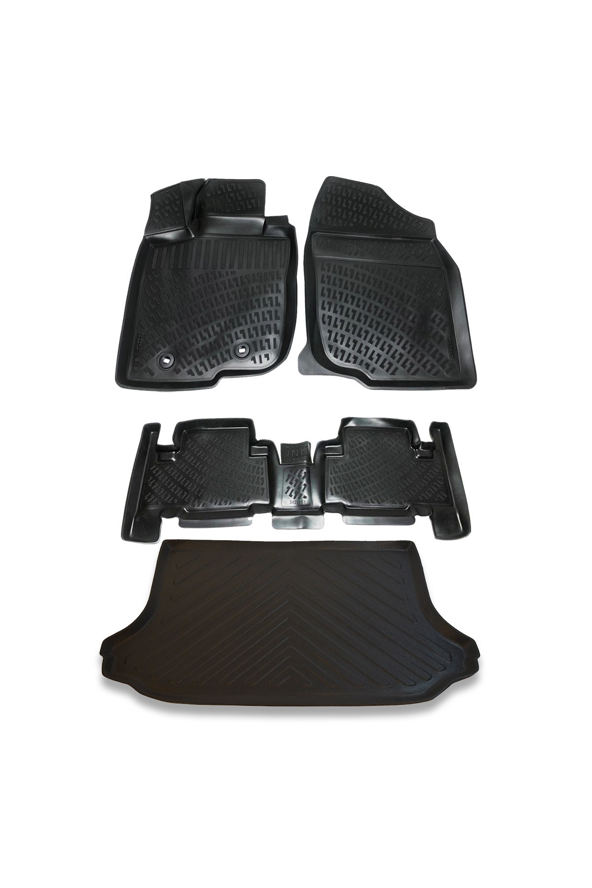Toyota Rav 4 2006-2012 Paspas Ve Bagaj Havuzu Seti
