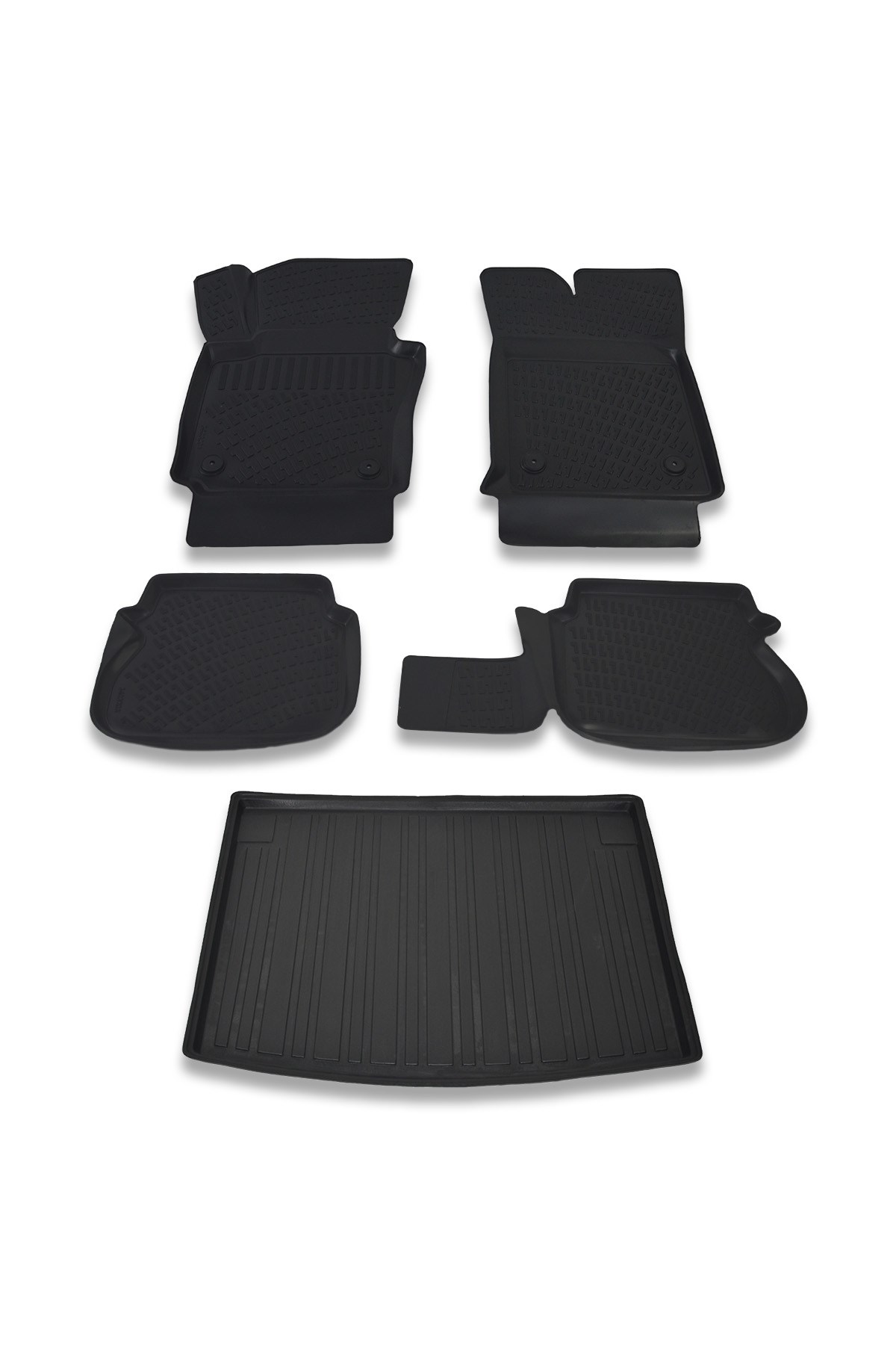 Volkswagen Caddy 2004-2010 Paspas Ve Bagaj Havuzu Seti