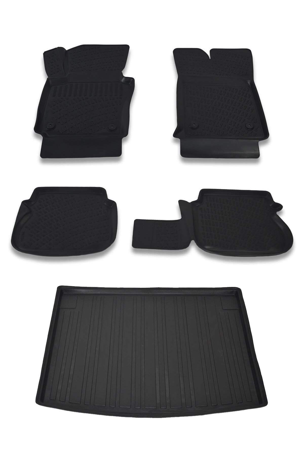 Volkswagen Caddy Life 2008-2011 Paspas Ve Bagaj Havuzu Seti