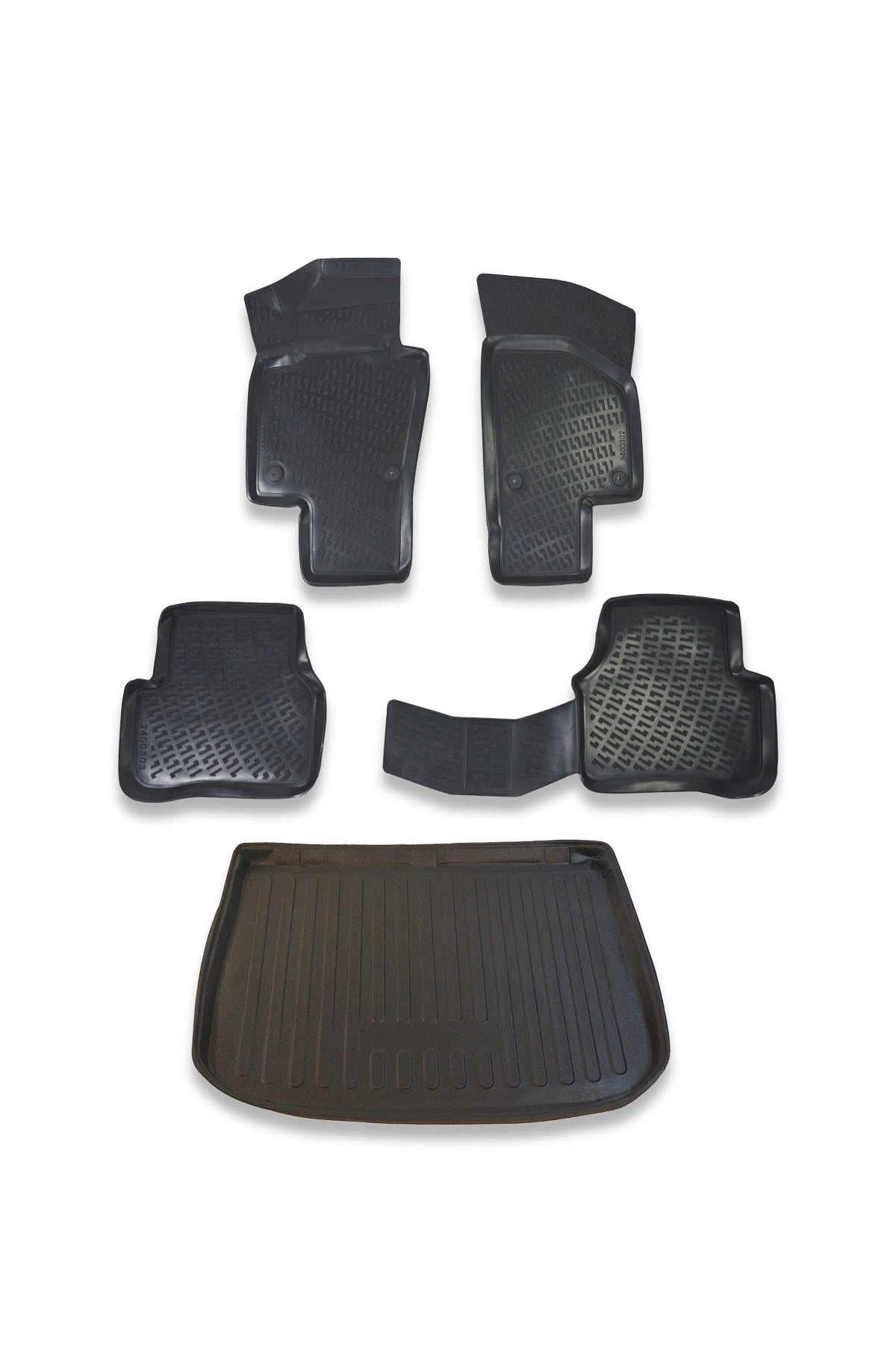 Volkswagen Tiguan 2008-2015 Paspas Ve Bagaj Havuzu Seti