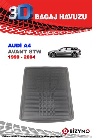 Audi A4 B5 Kasa Avant Stw 1999-2004 3D Bagaj Havuzu Bizymo