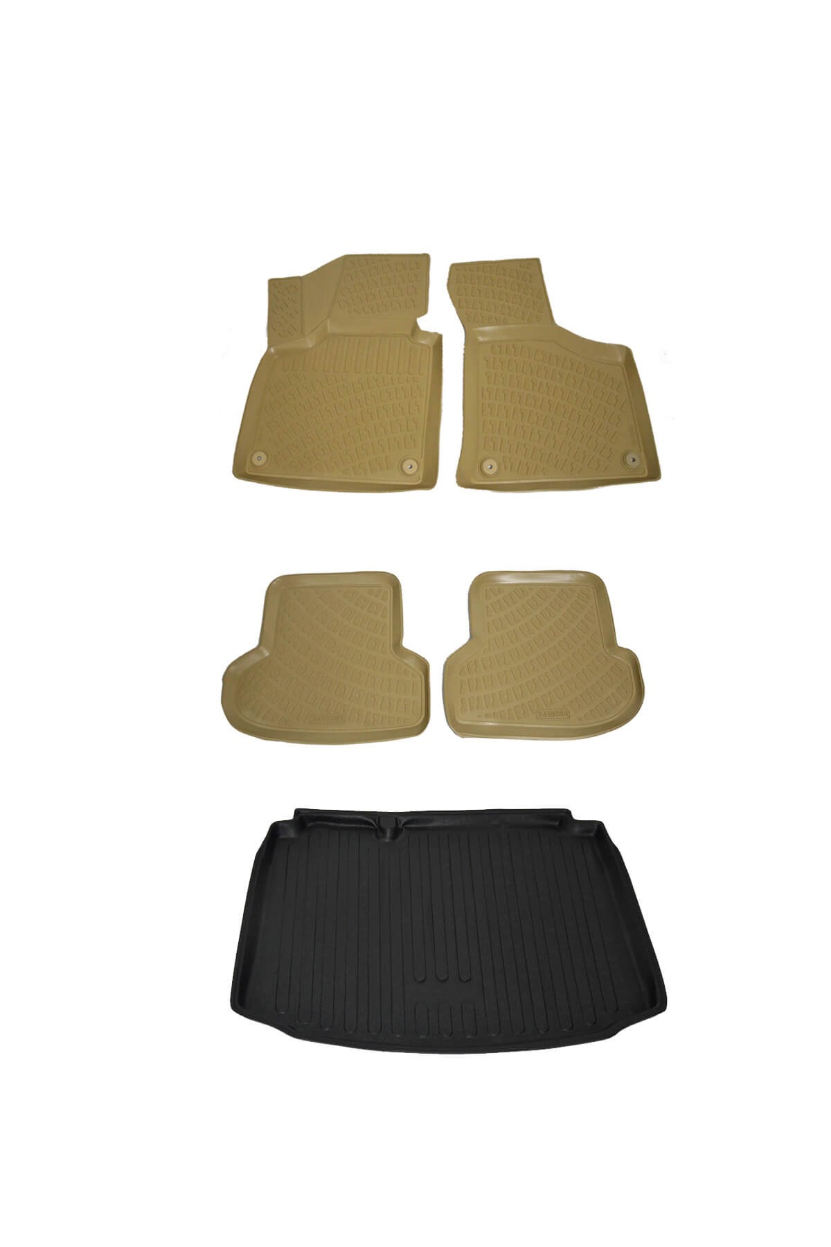 Audi A3 Hb 2003-2012 Paspas Ve Bagaj Havuzu Seti