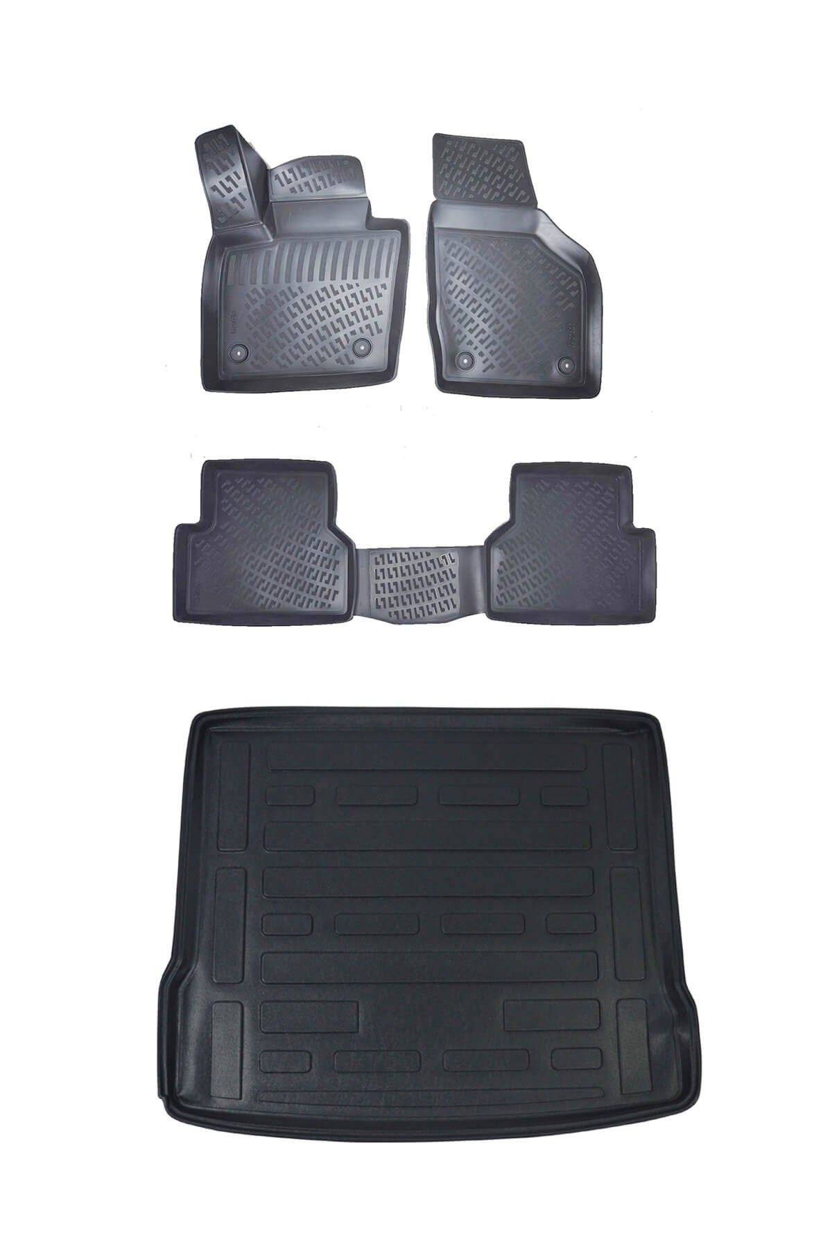 Audi Q3 2011 ve Sonrası Paspas ve Bagaj Havuzu Seti