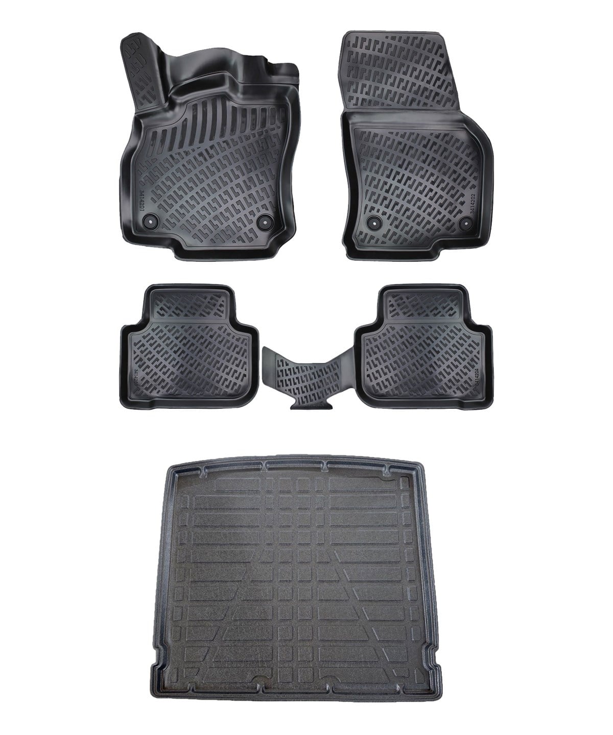 Audi Q3 Sportback 2021+ 3D Paspas ve Bagaj Havuzu Seti Bizymo