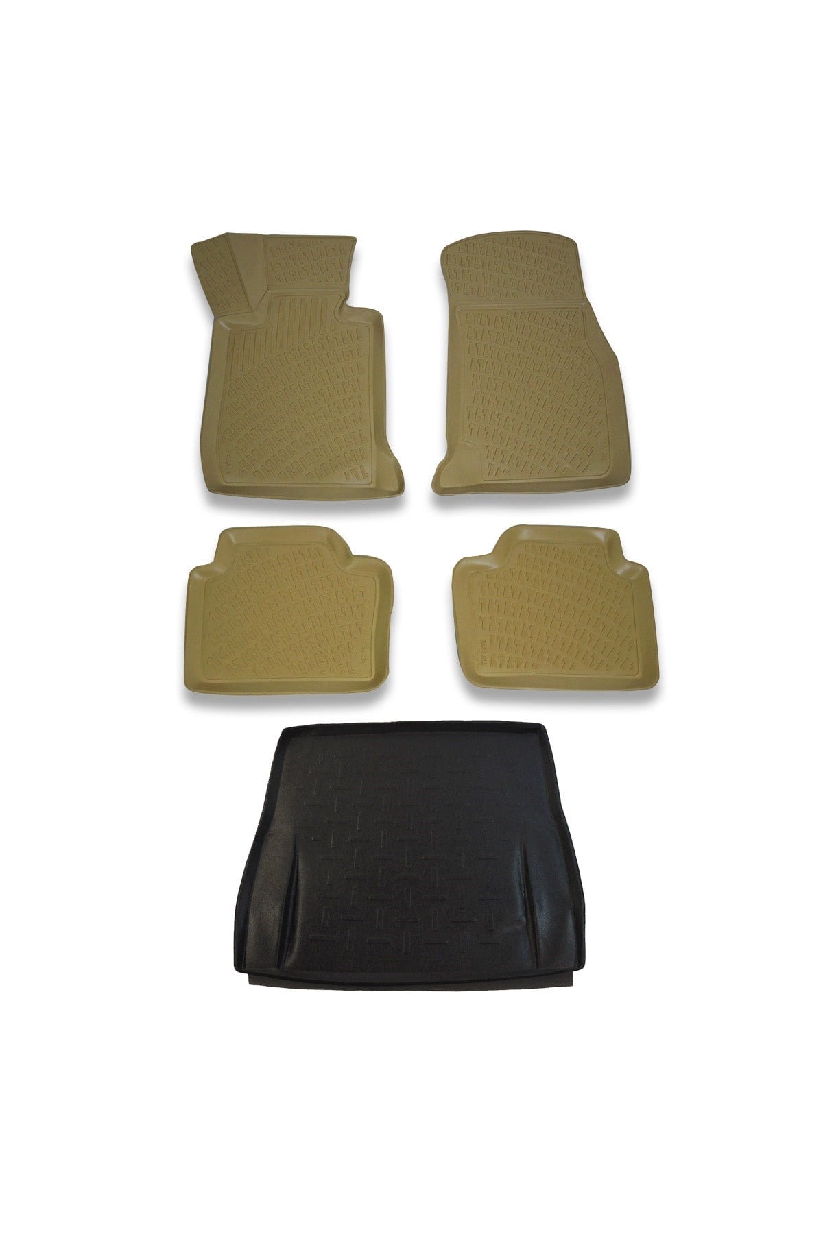 Bmw 3 Serisi E90 2005-2011 Bej Paspas ve Bagaj Havuzu Seti