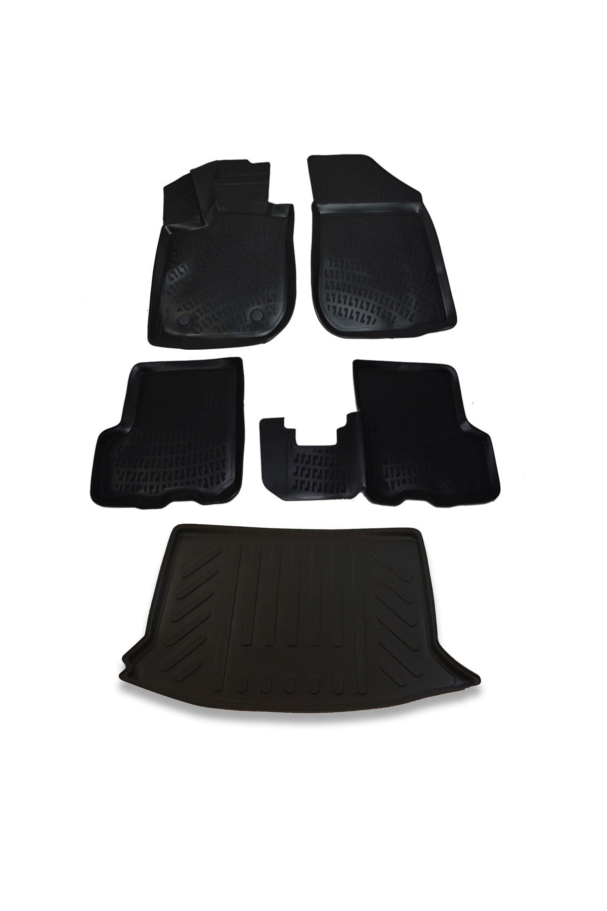 Dacia Sandero 2 Stepway 2012+ Paspas Ve Bagaj Havuzu Seti