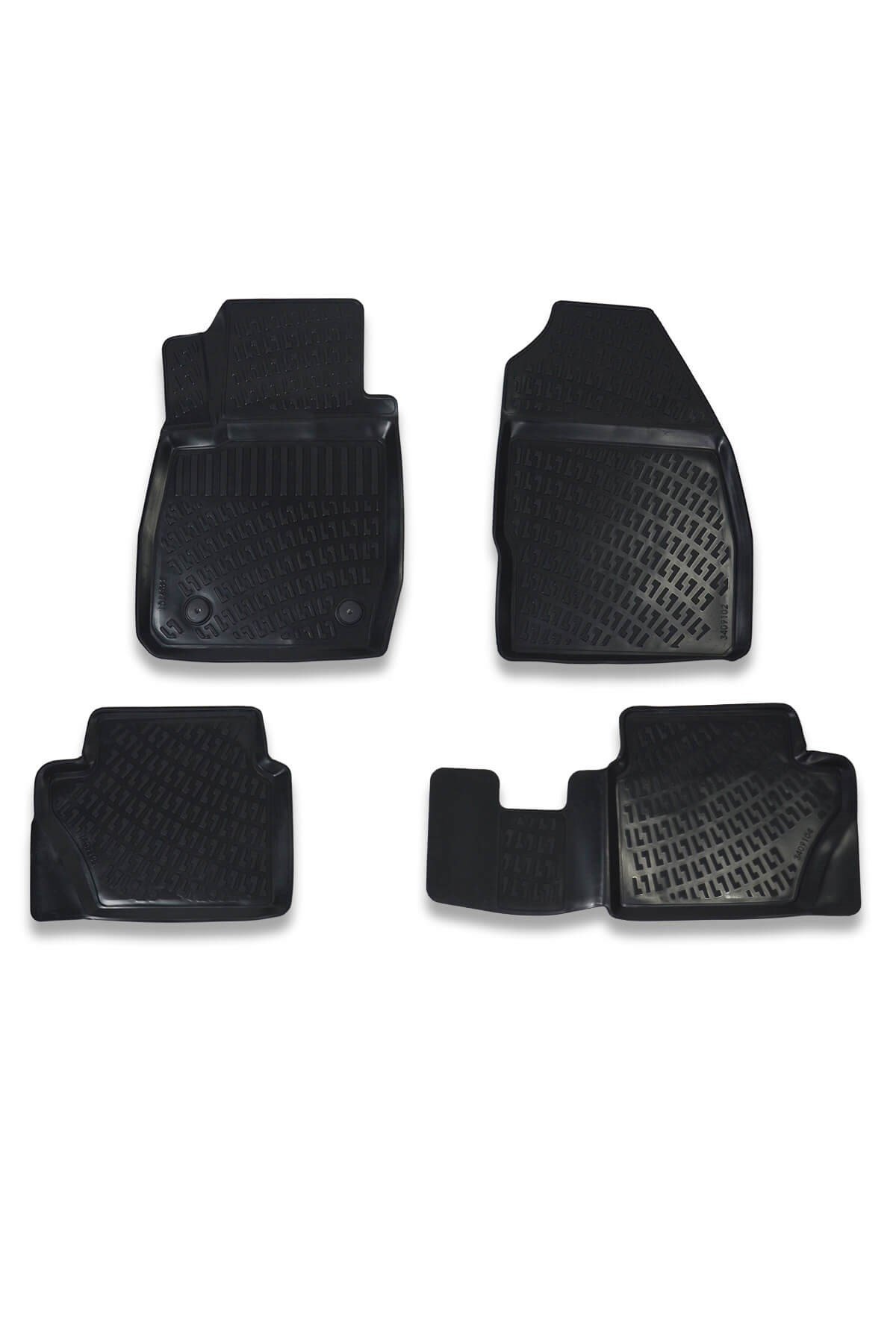 Ford Fiesta 2008-2013 3D Paspas Takımı Bizymo