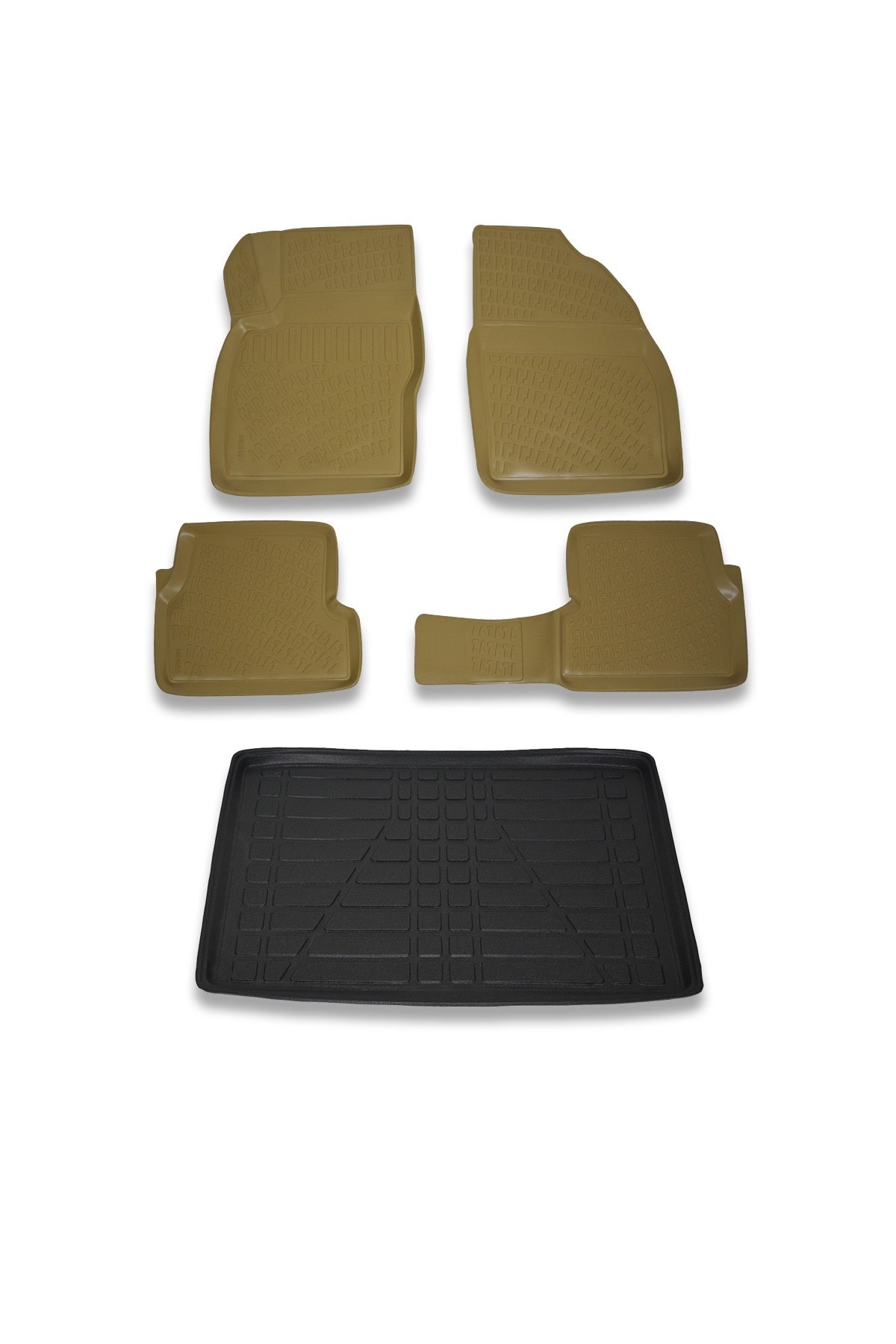 Ford Focus 1 Hb 1998-2005 Bej Paspas Ve Bagaj Havuzu Seti