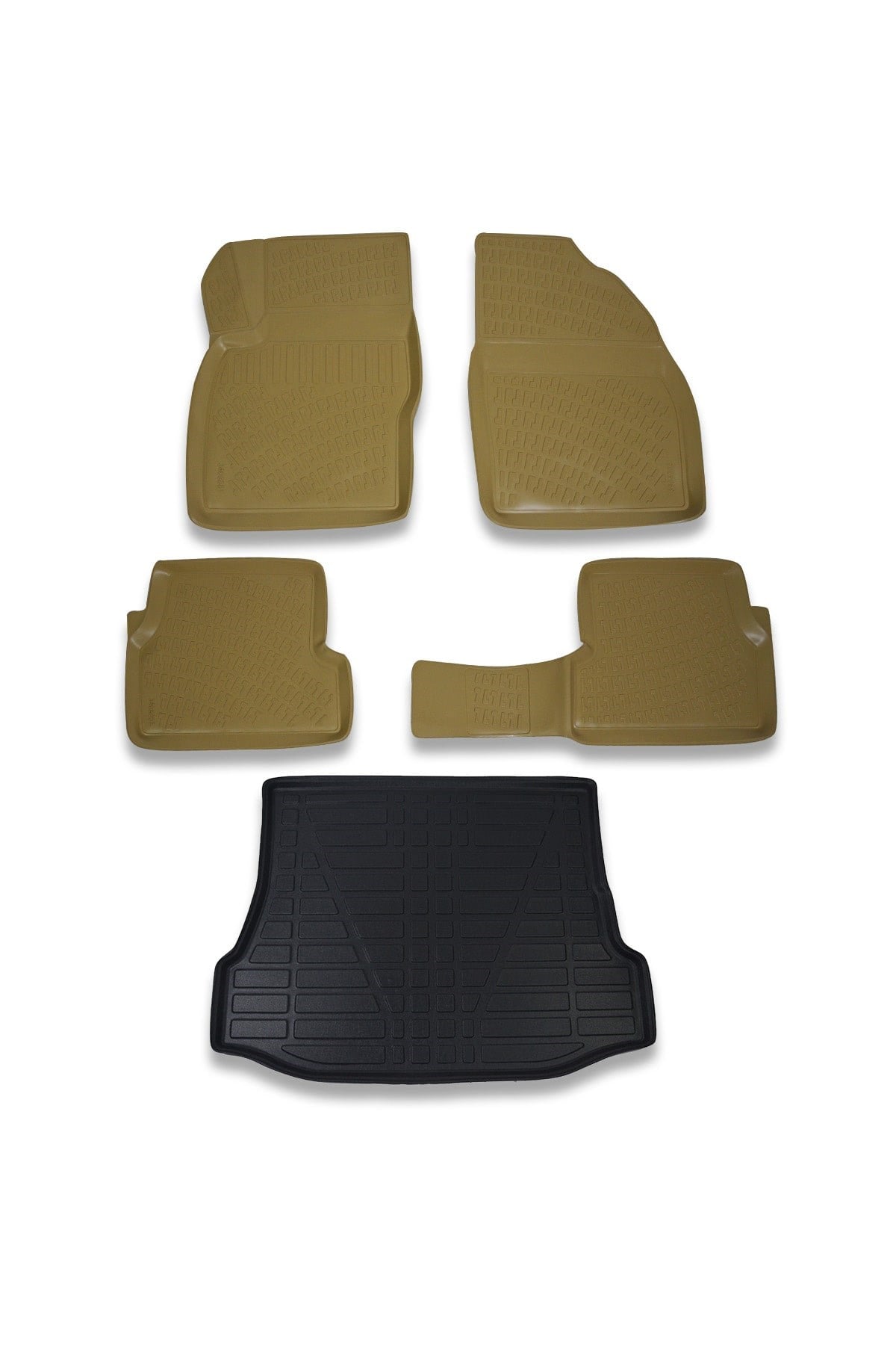 Ford Focus 1 Sedan 1998-2005 Bej Paspas Ve Bagaj Havuzu Seti